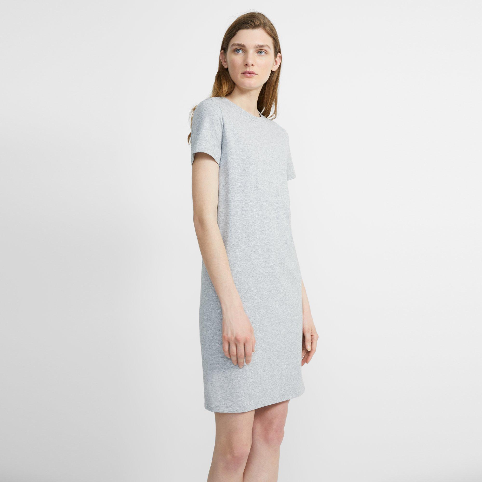 white plunge ruched shirt dress