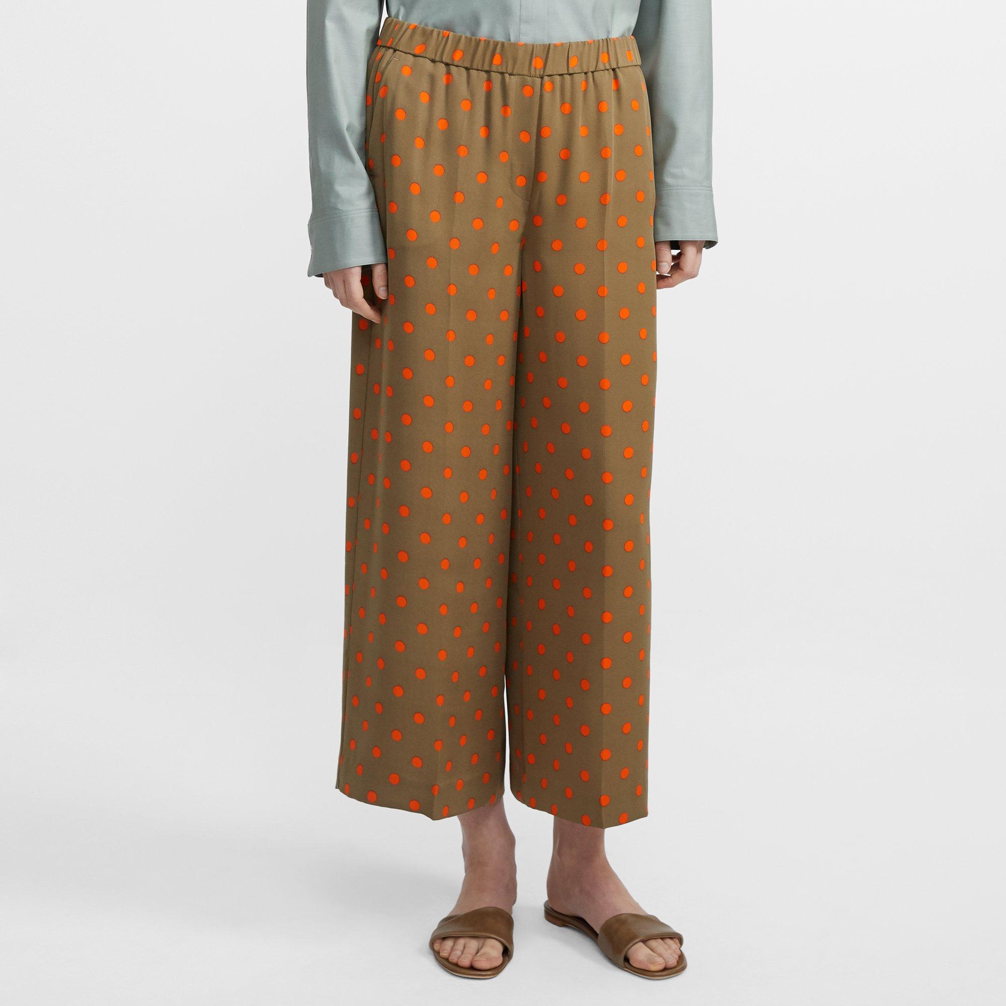 theory silk jogger pants