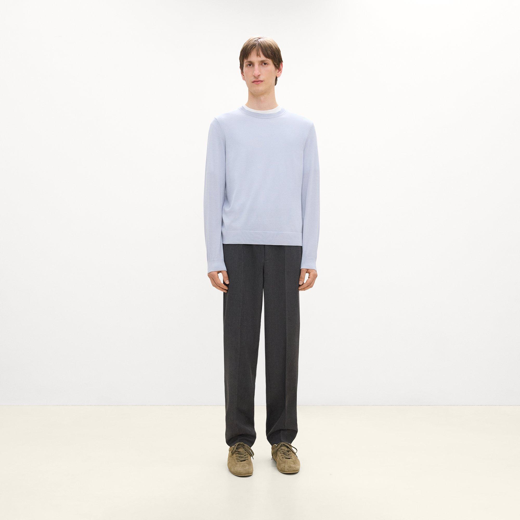 Crewneck Sweater in Regal Wool