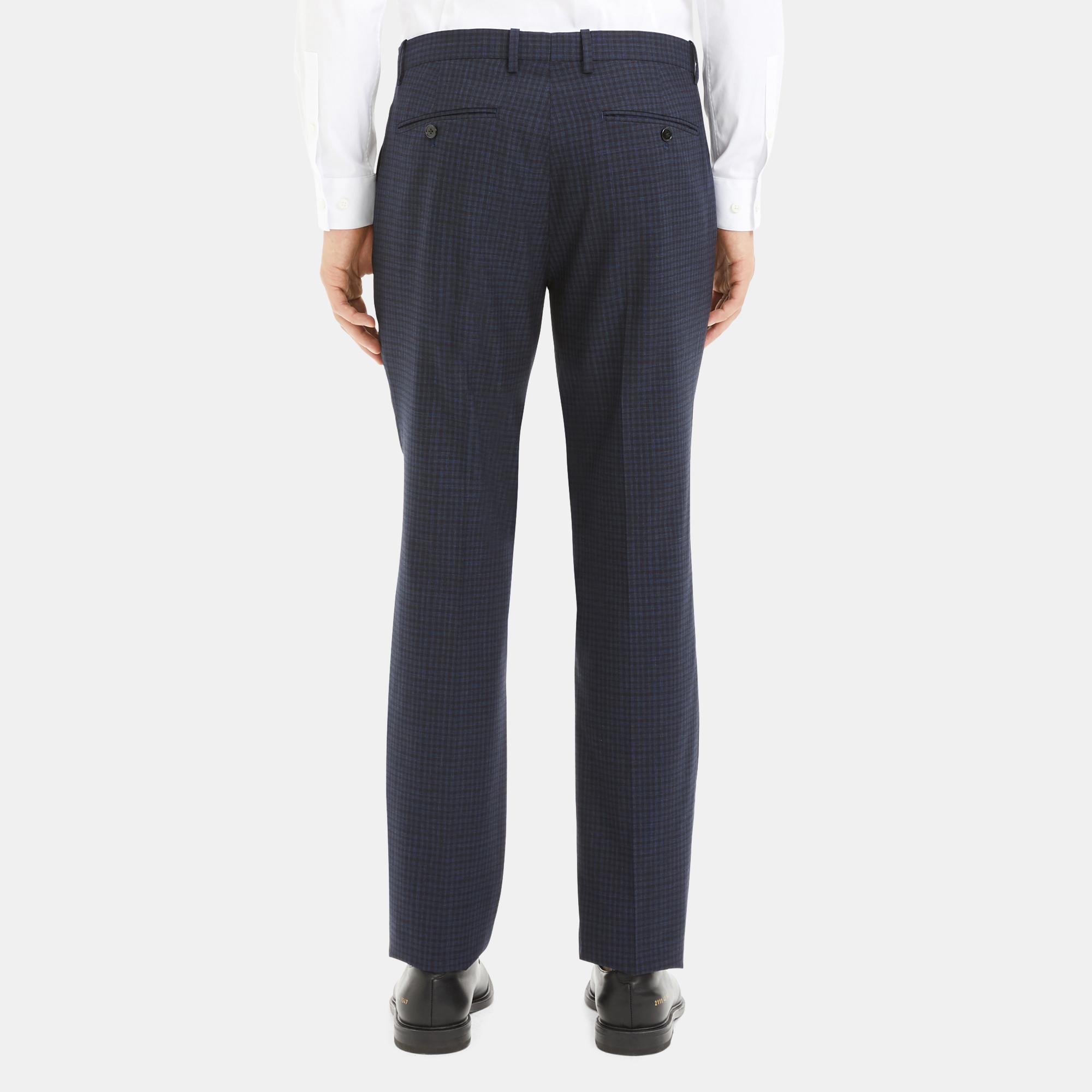 long pants chino checkerboard