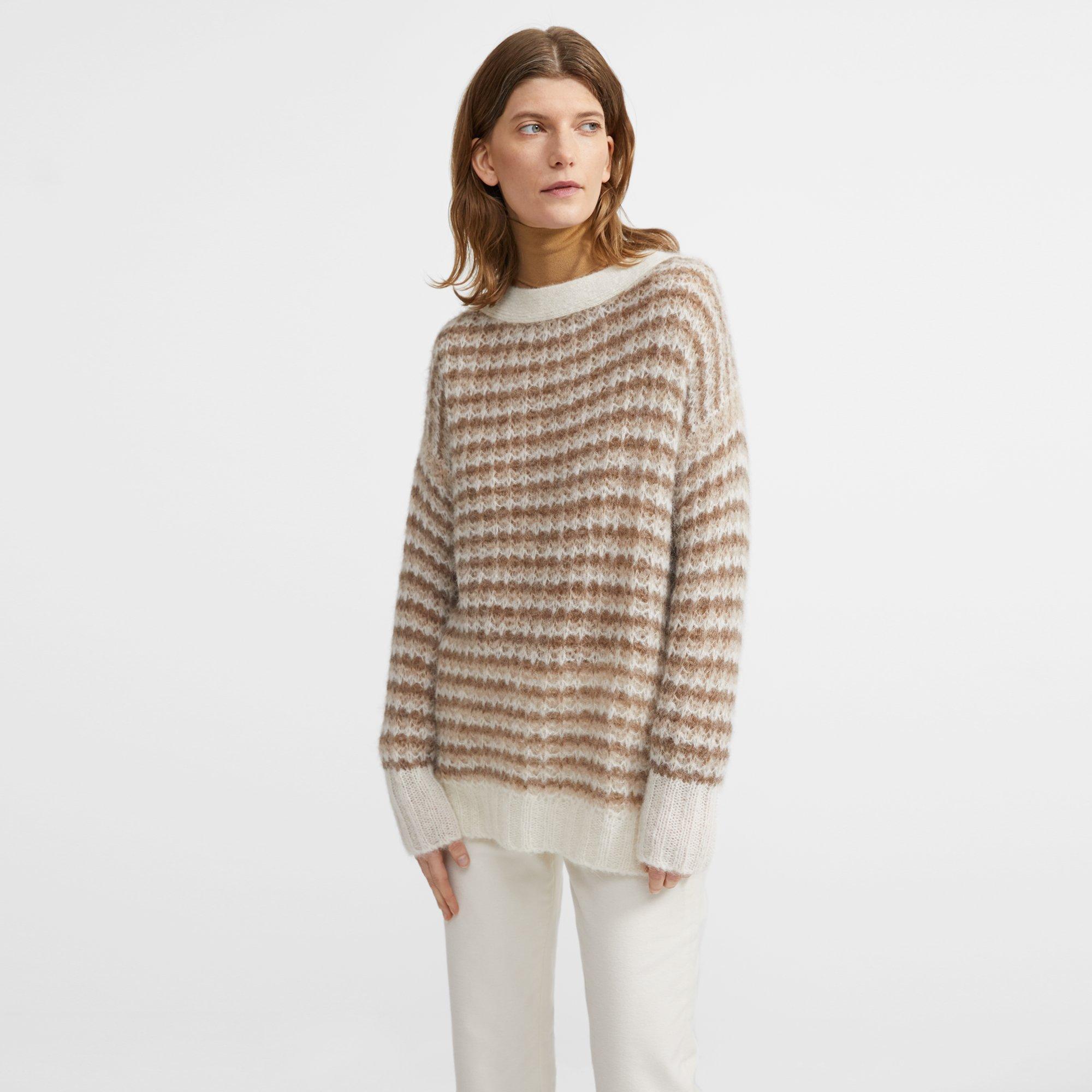 Alpaca Striped Pullover 0 - click to view larger image