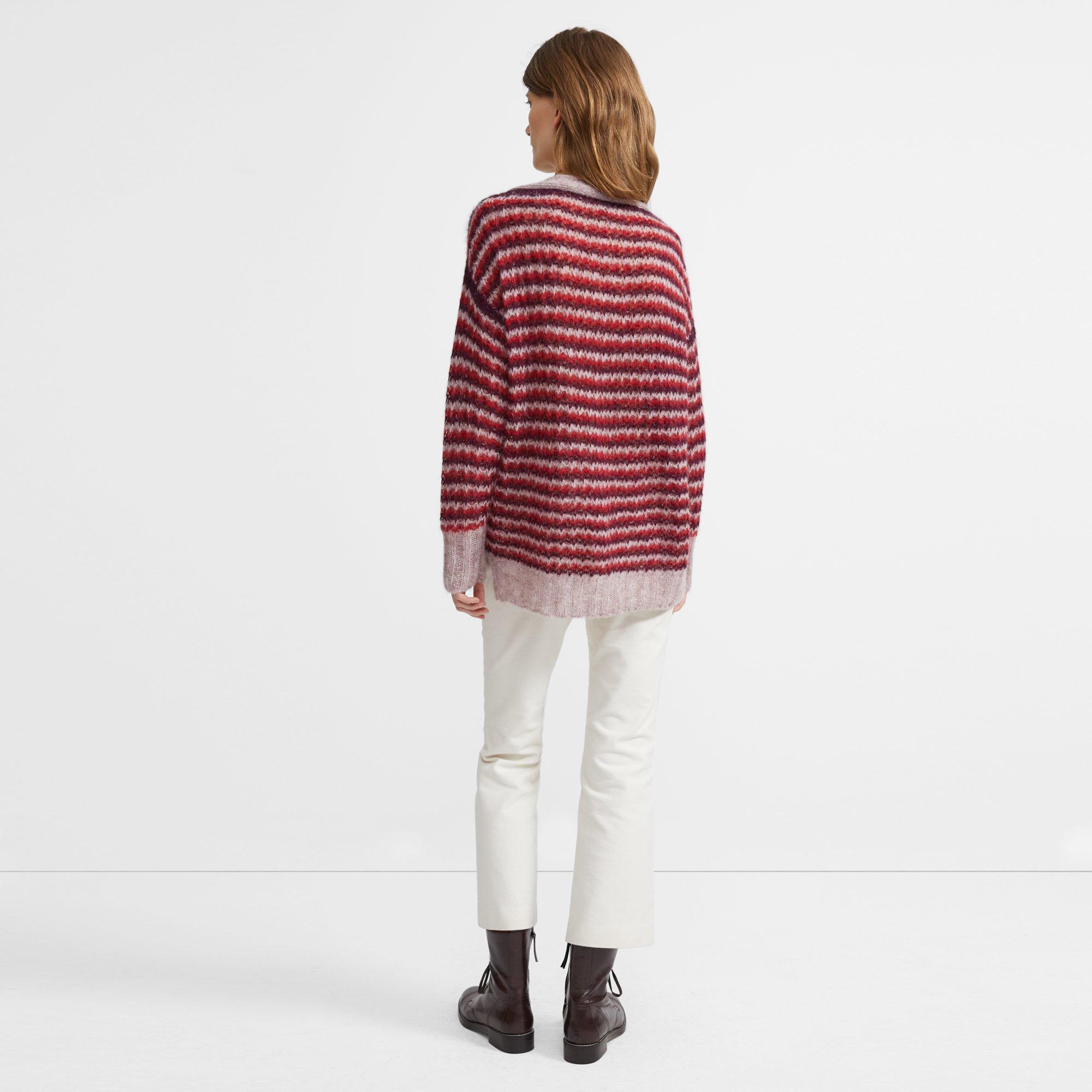 Alpaca Striped Pullover 0 - click to view larger image