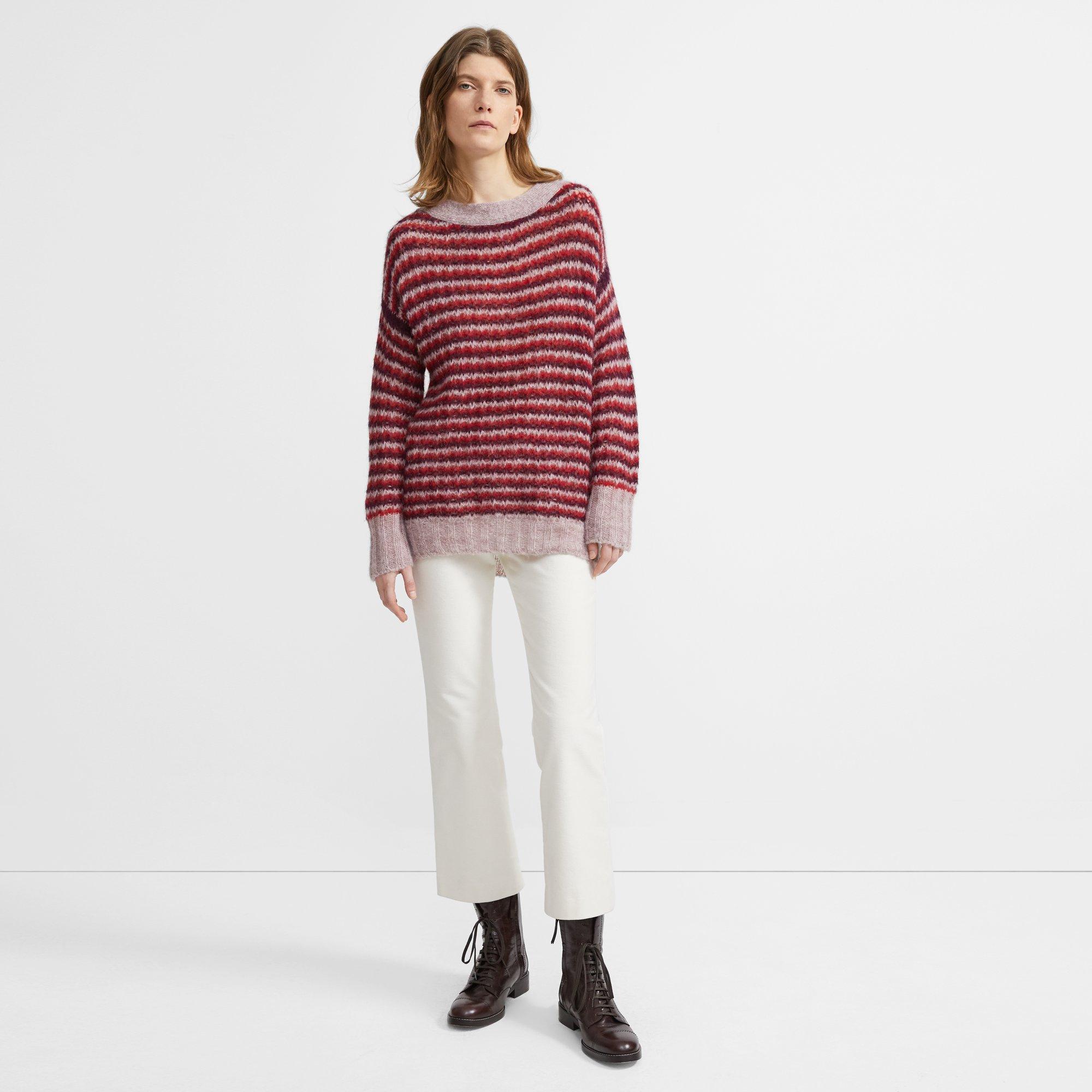 Alpaca Striped Pullover 0 - click to view larger image