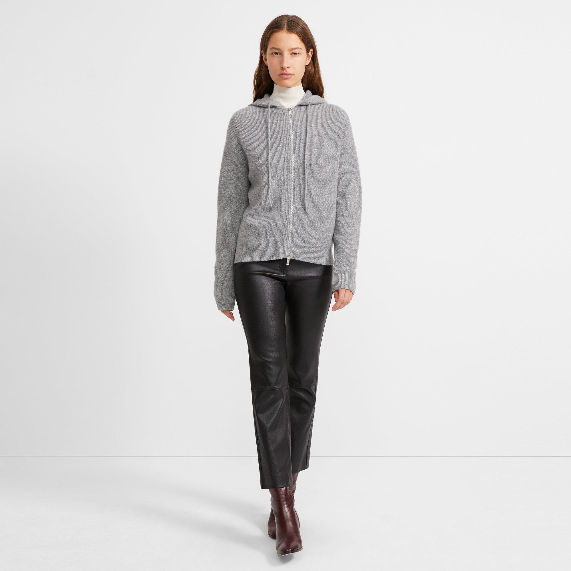 Cashmere Zip Hoodie 0 - click to view larger image