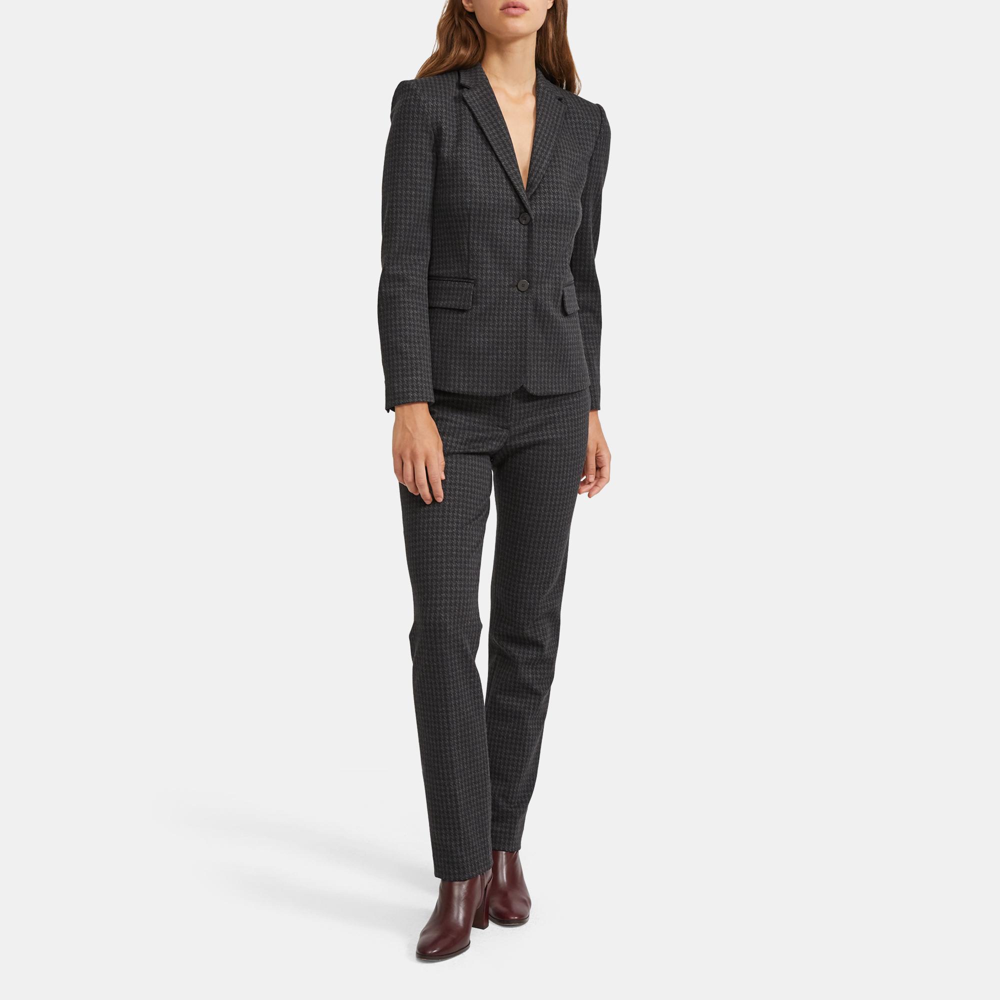 slim fit site trousers