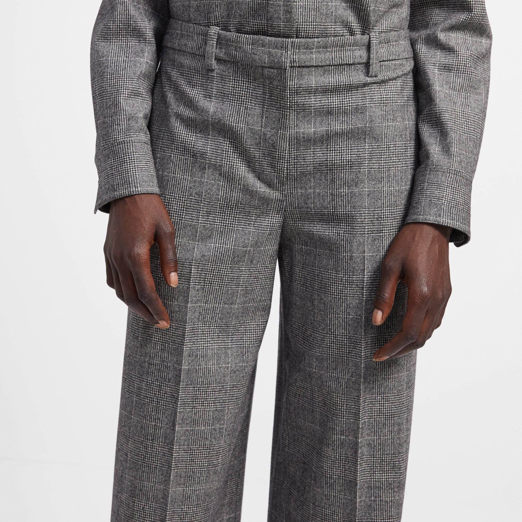 Wide Trouser in Wales Flannel 0 - click to view larger image