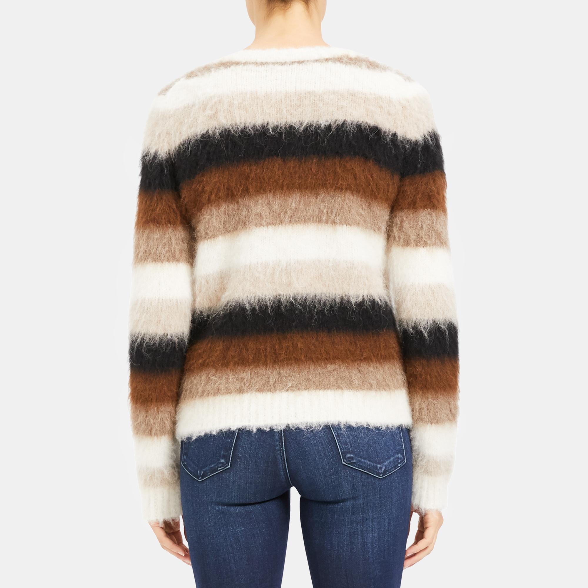alpaca v neck sweater