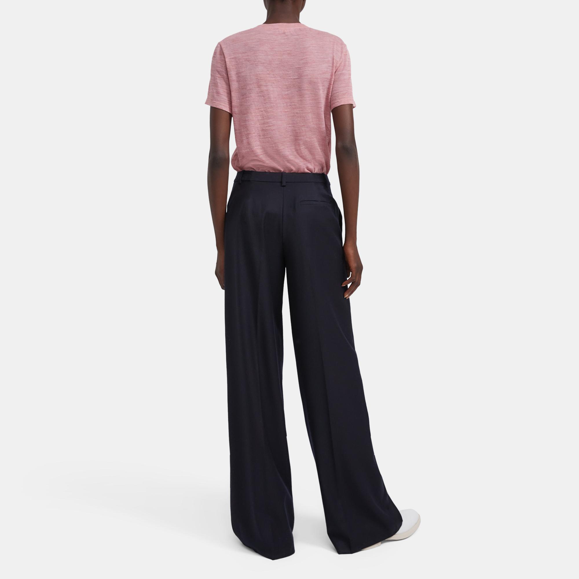 Easy Pocket Tee in Wool Jersey 0 - click to view larger image