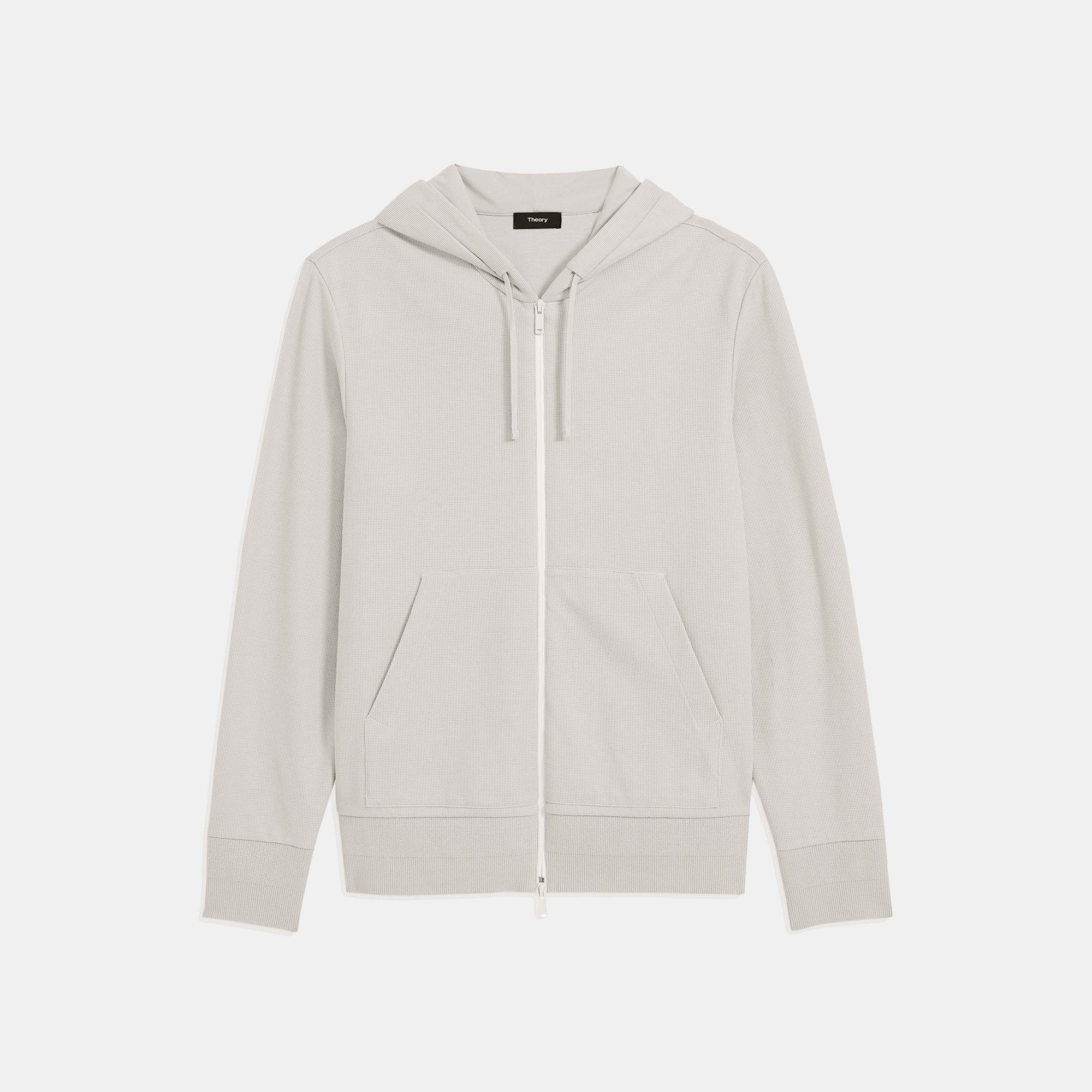 cotton white hoodie