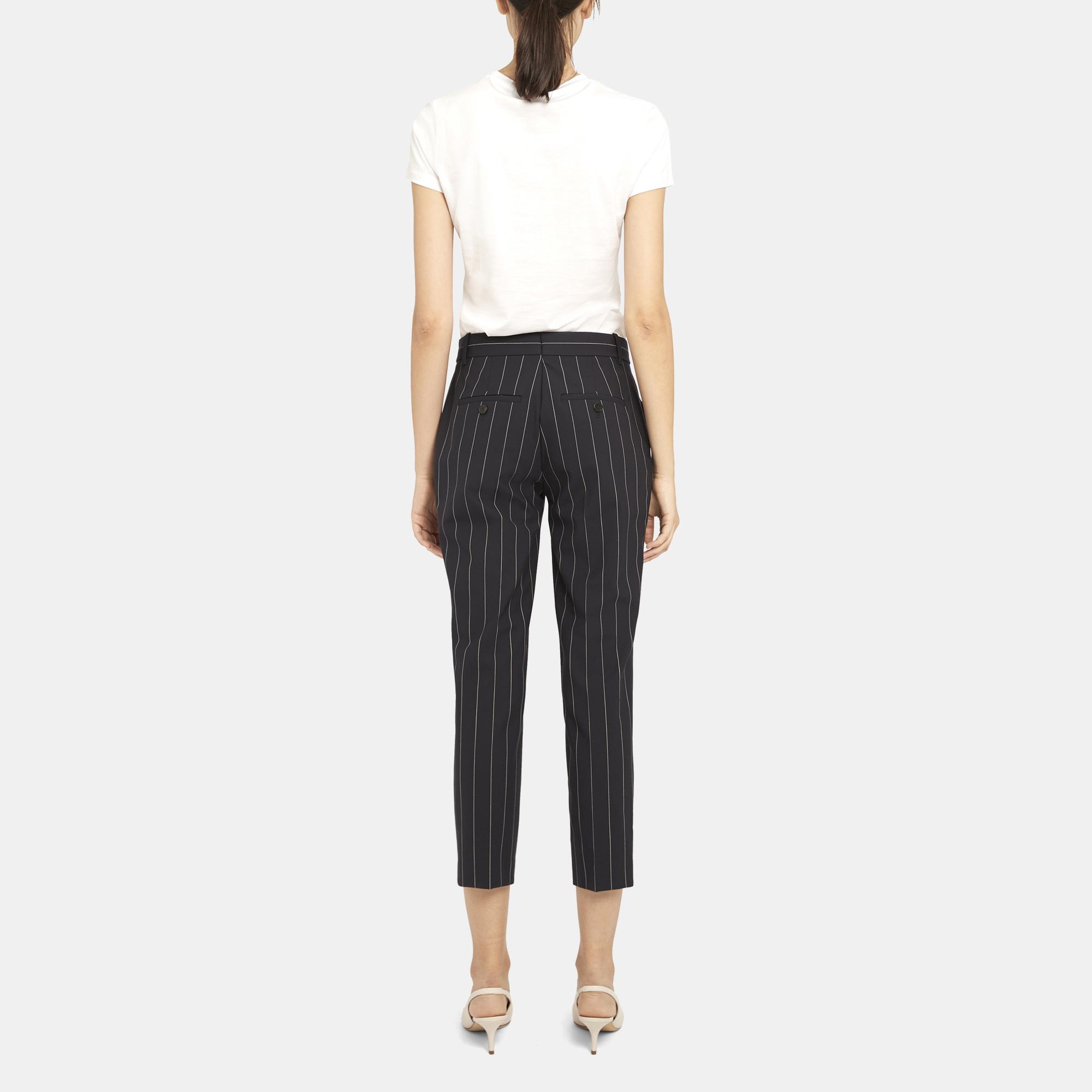 theory striped pants