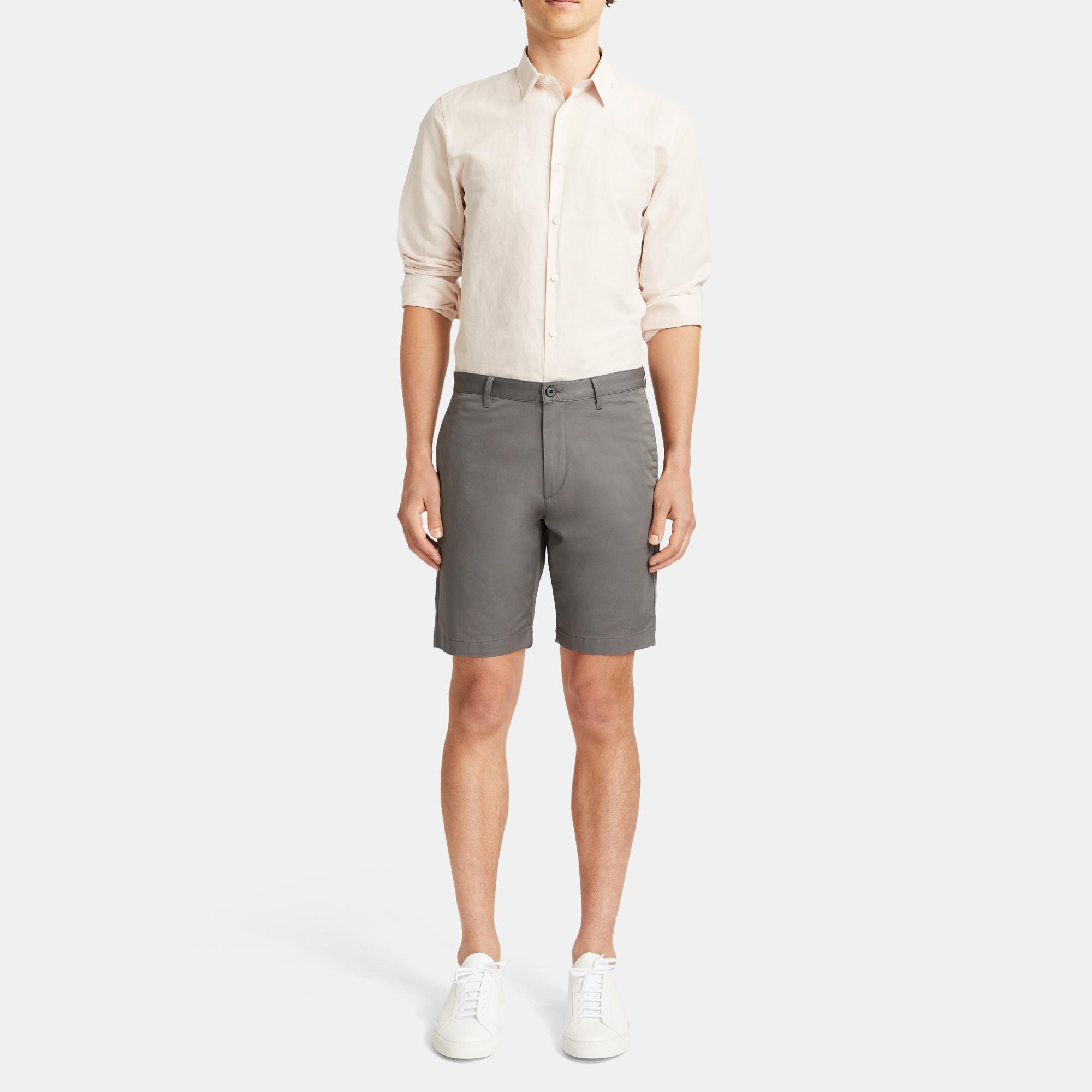 Zaine Short in Stretch Cotton Twill 0 - click to view larger image
