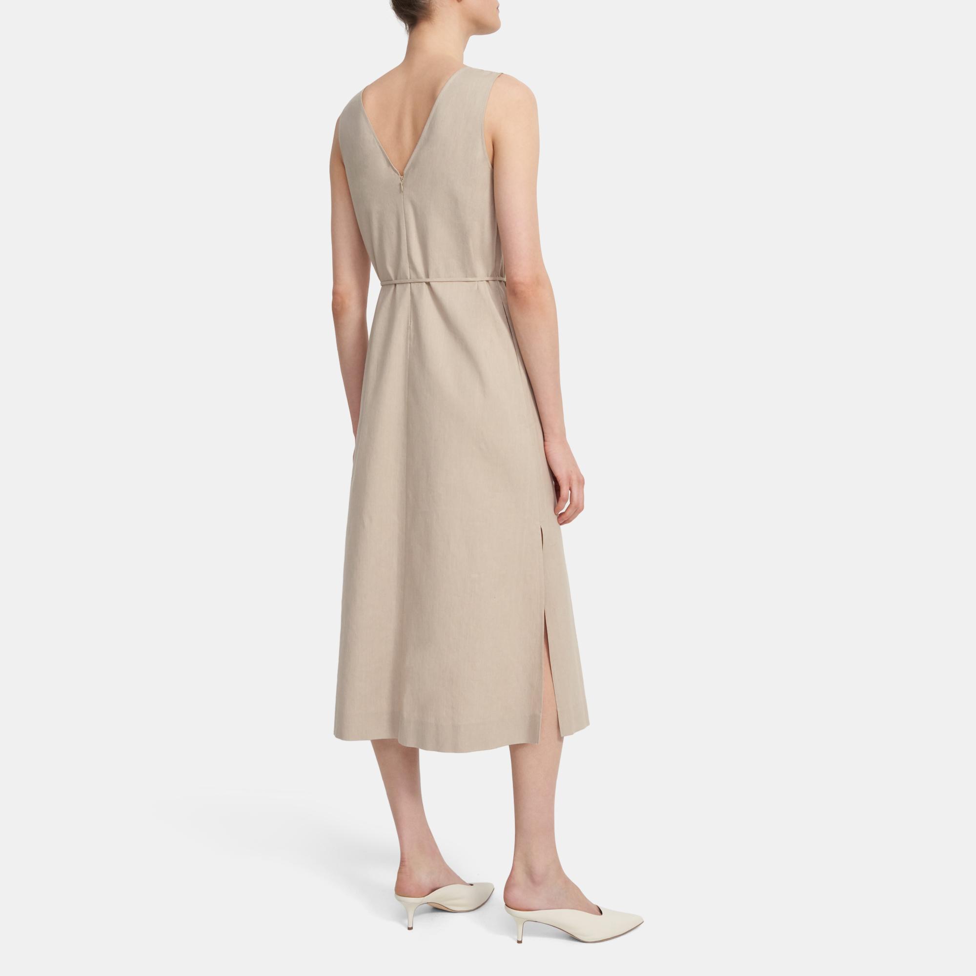 theory linen dress