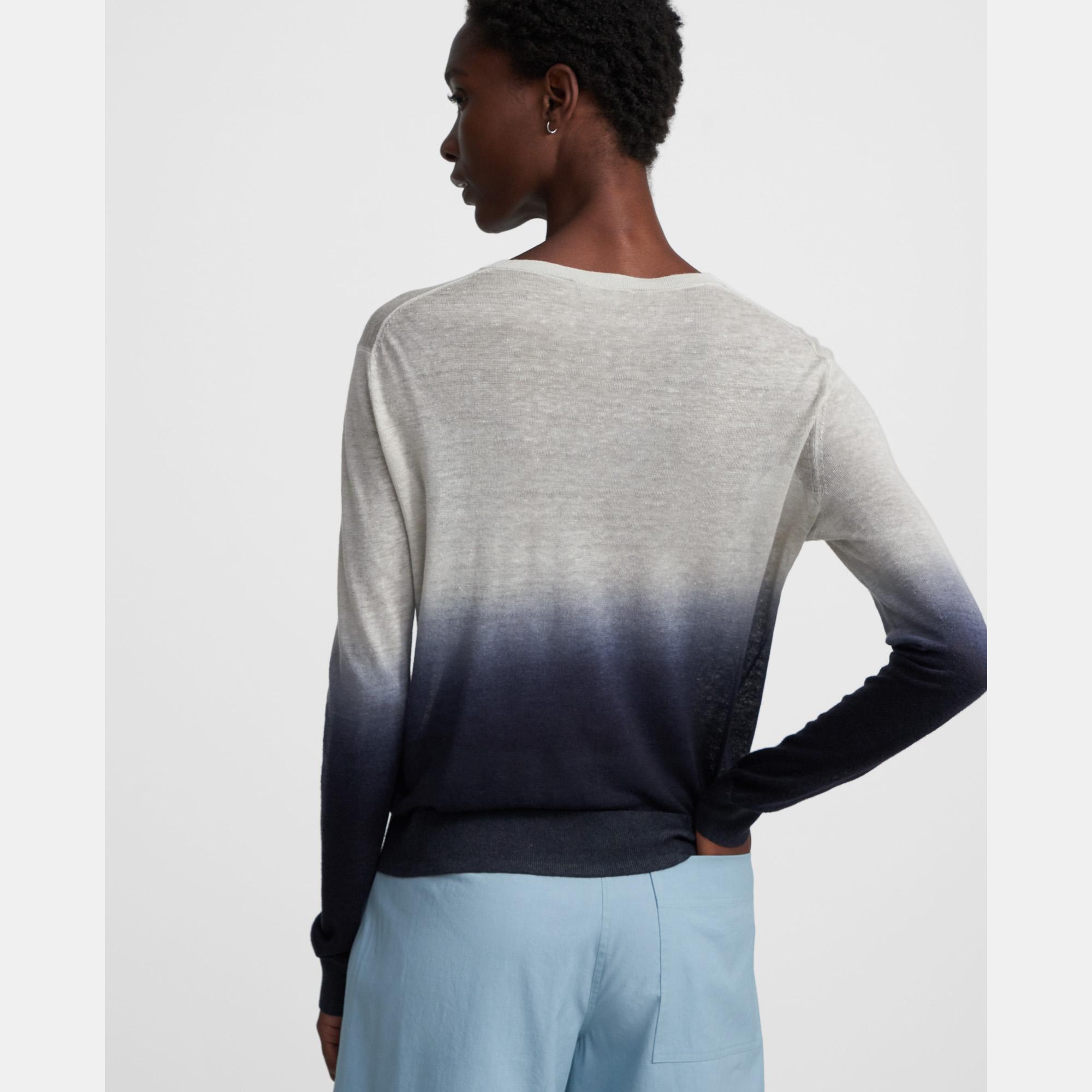 theory ombre cardigan