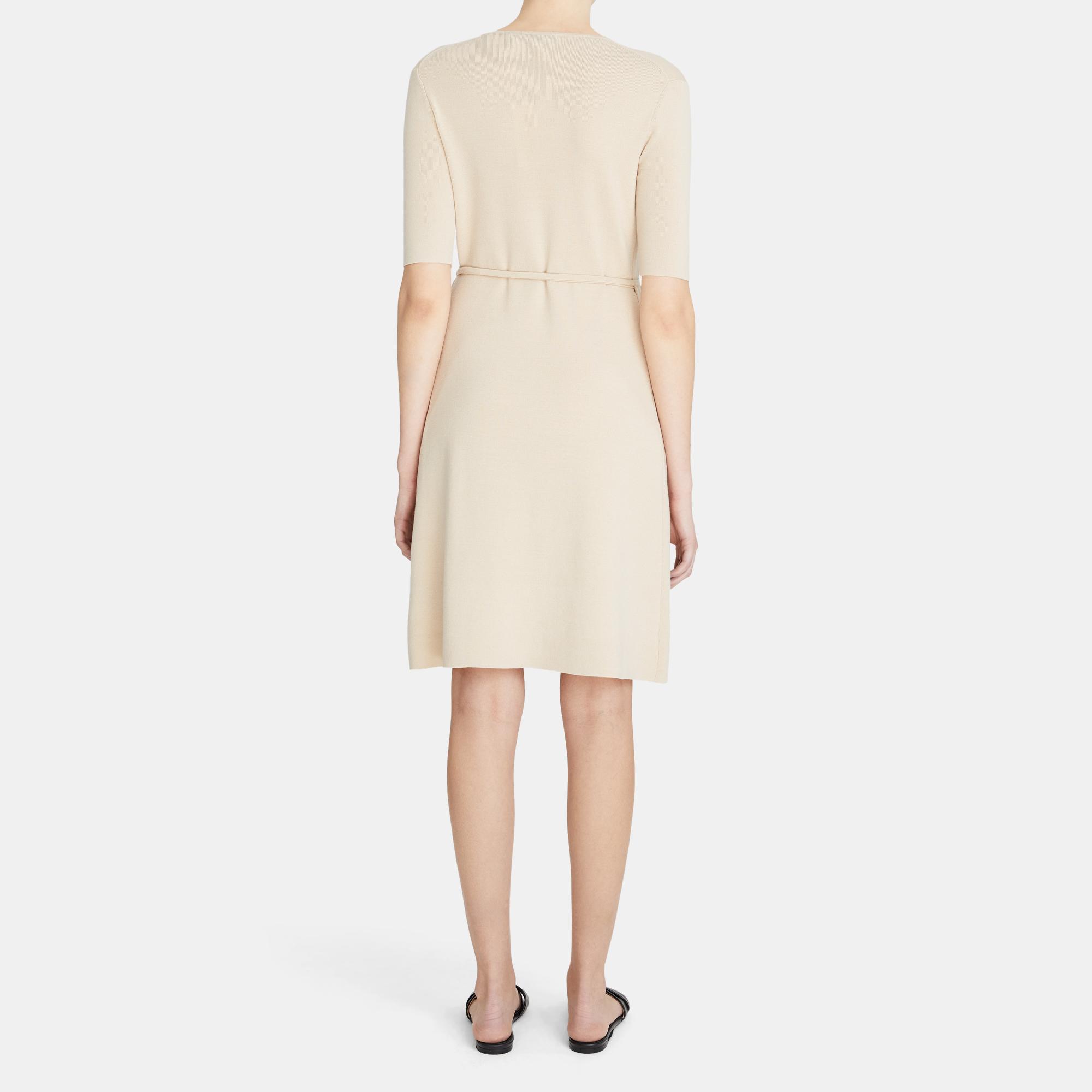 theory wrap dress