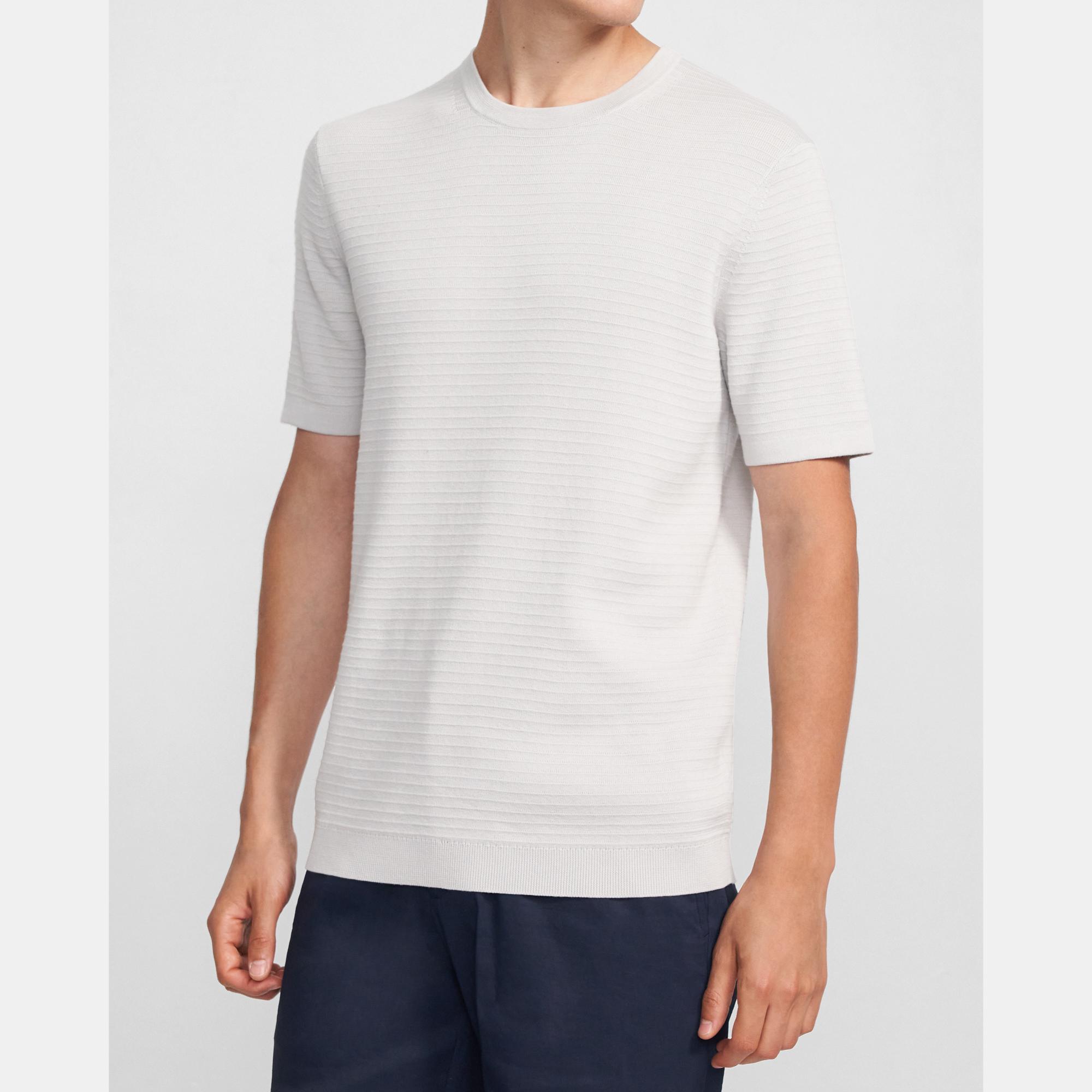 Gades Tee in Piqué Cotton