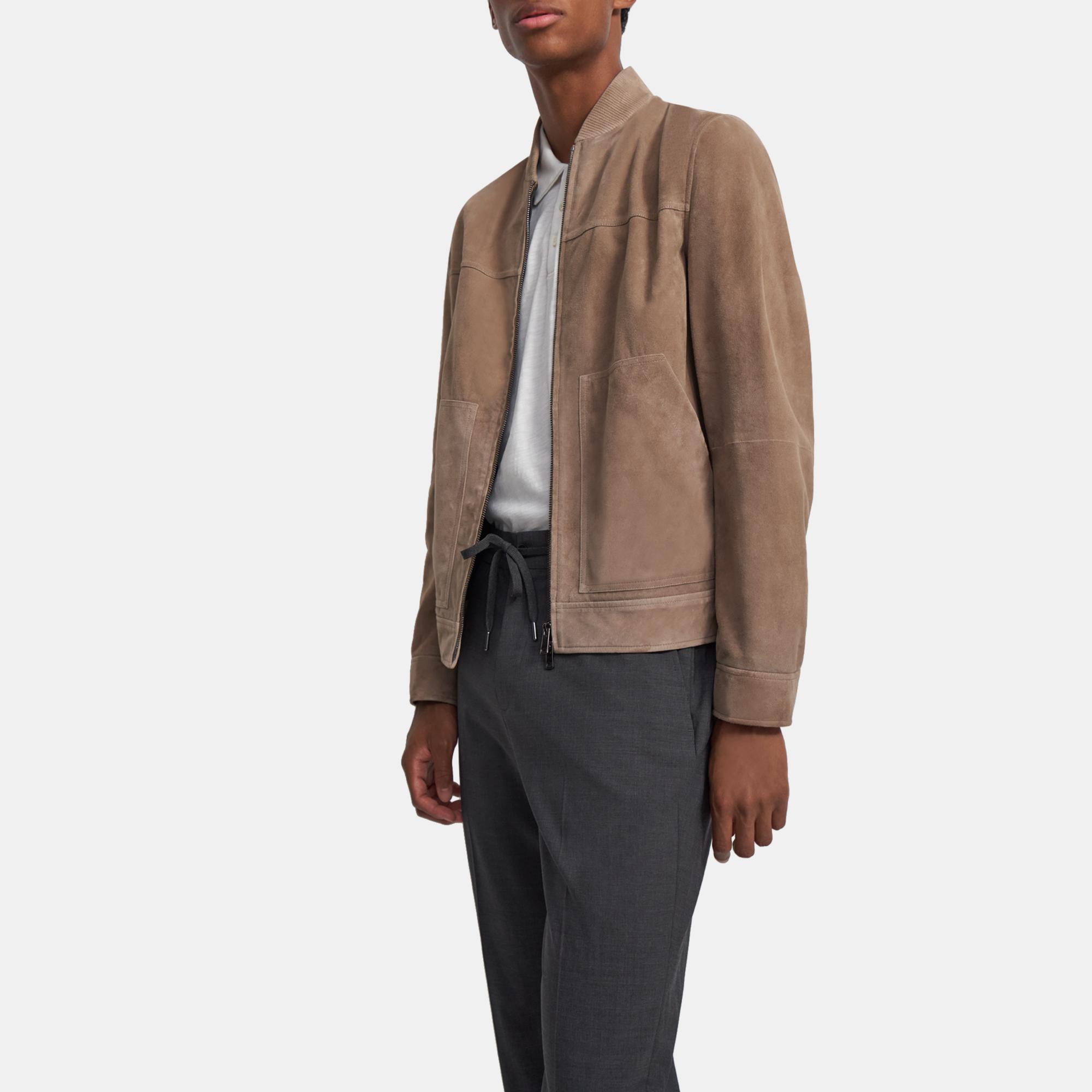 theory bomber jacket mens