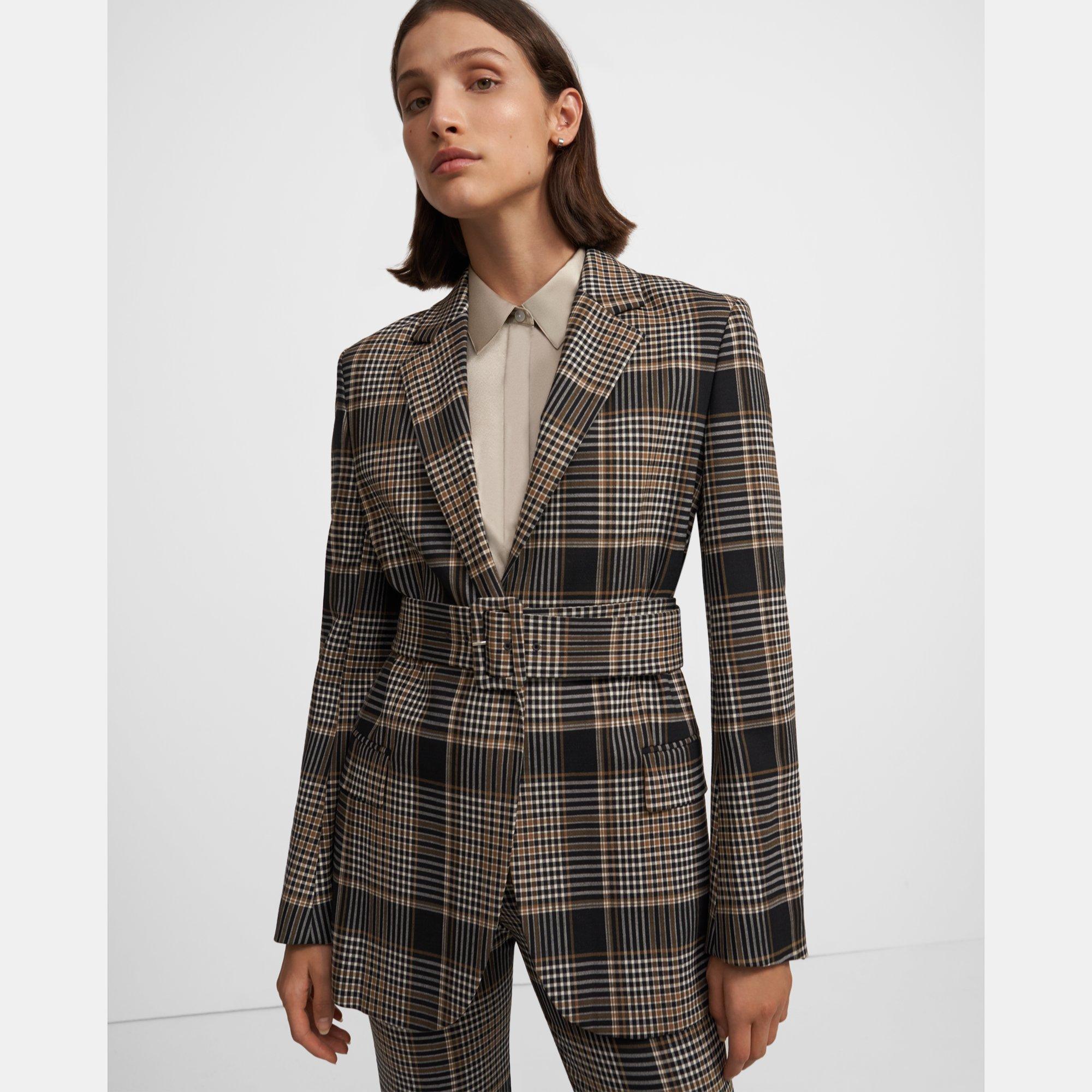 BELTED BLAZER
