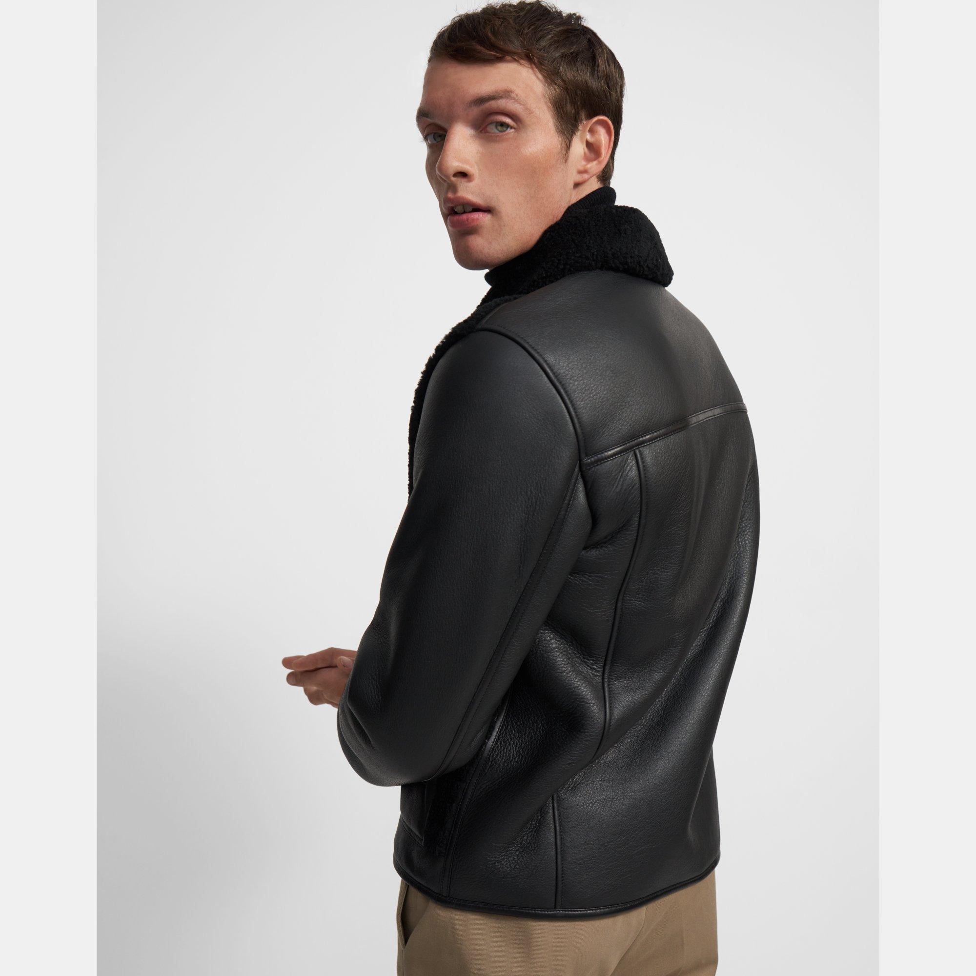 띠어리 맨 Stonem 무스탕 자켓 $2,495 → $1,497 - 직구팡 - 해외직구 핫딜·할인코드 정보
