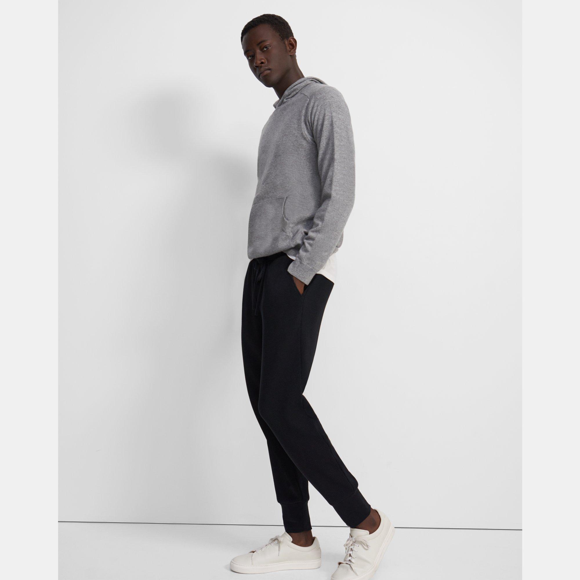 theory waffle knit jogger