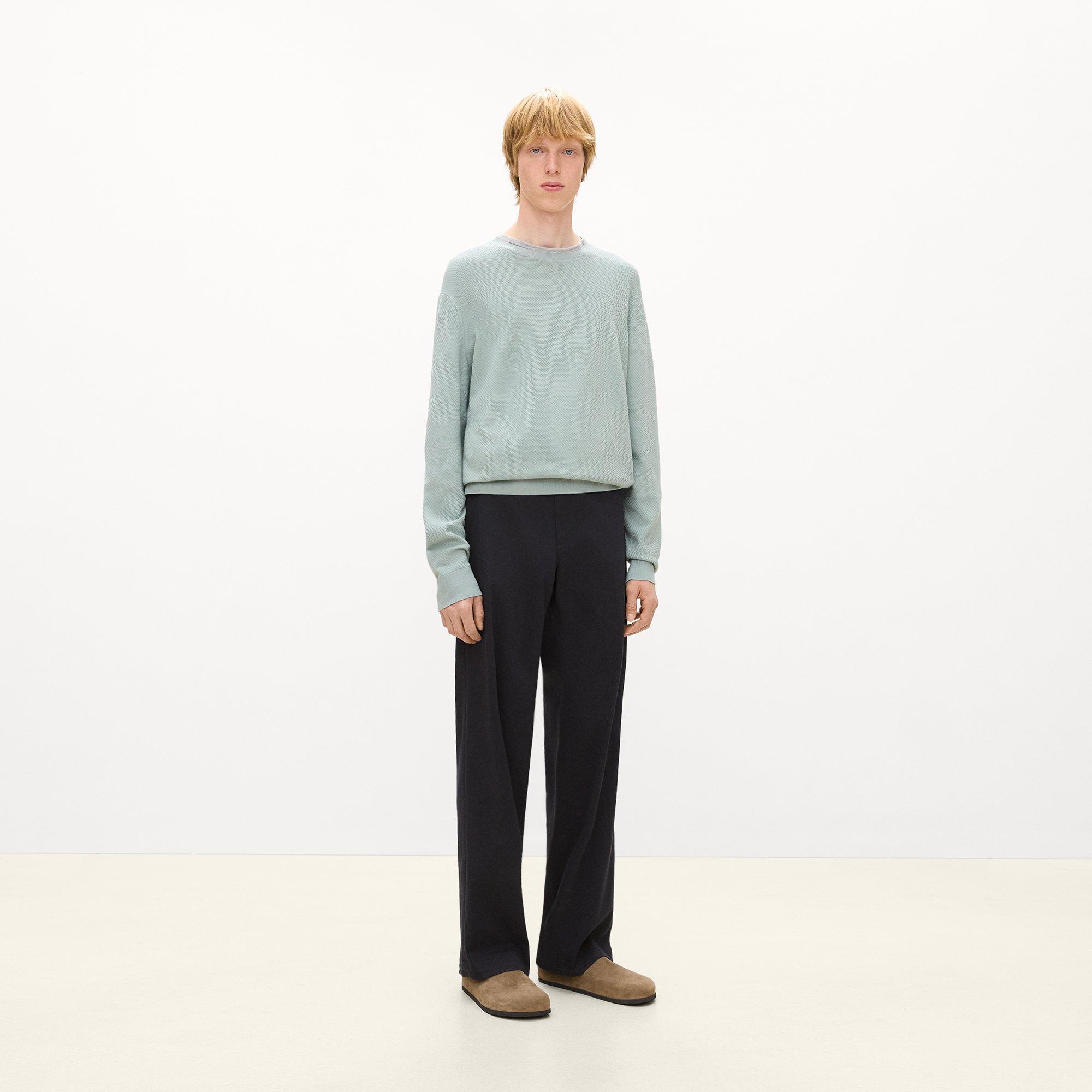 Riland Crewneck Sweater in Light Bilen