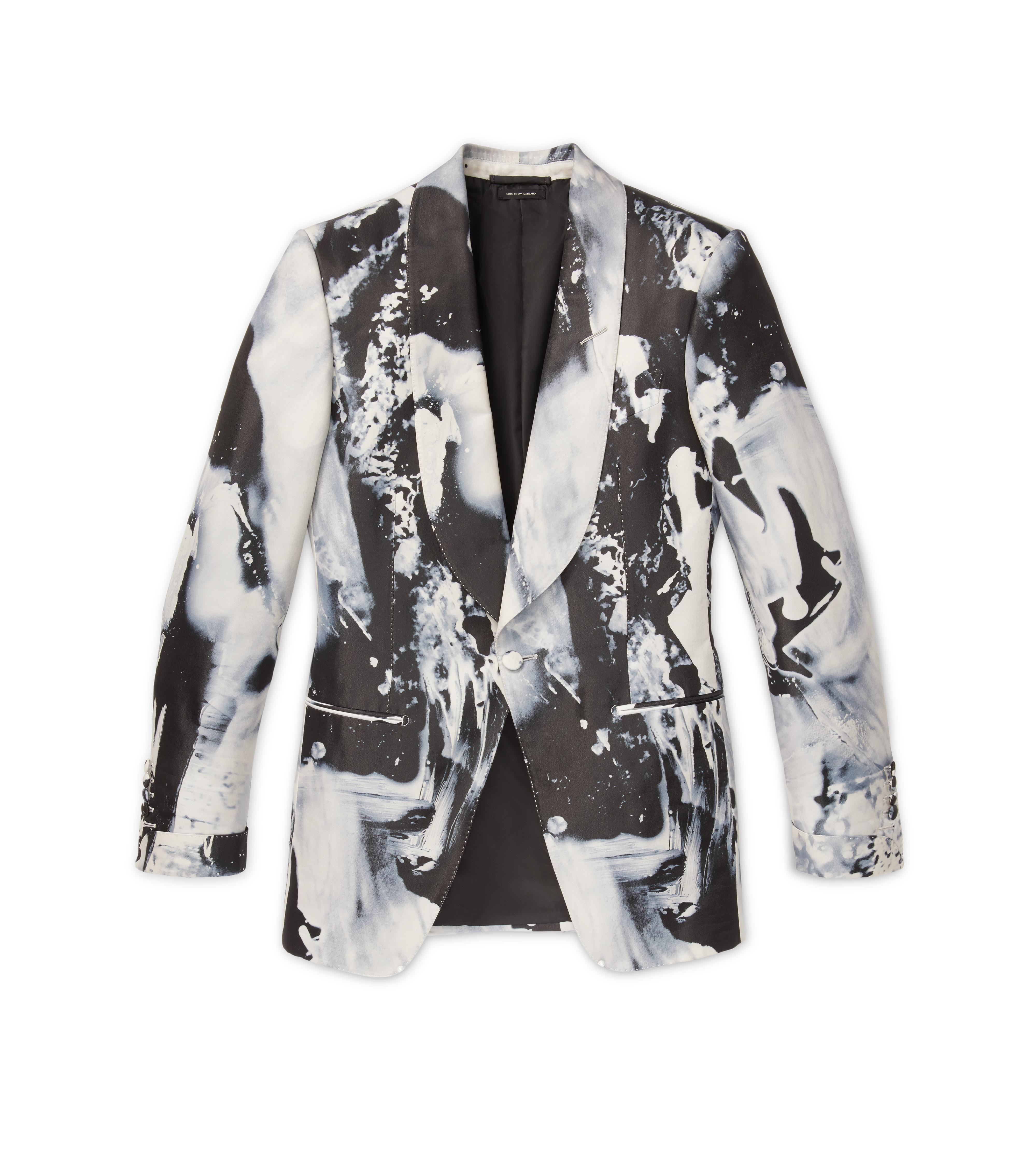 black cocktail jacket