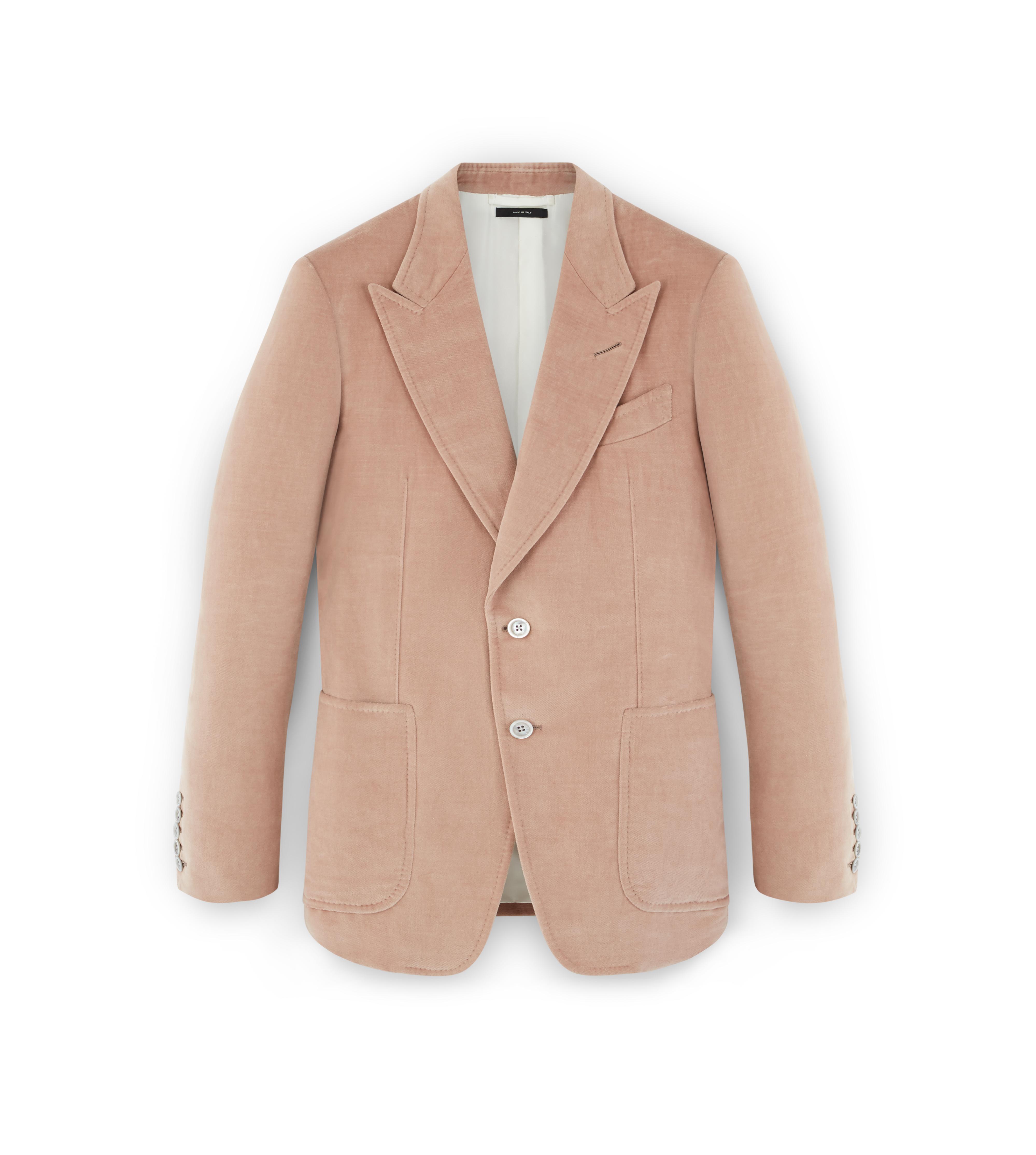 PINK VELVET SHELTON JACKET