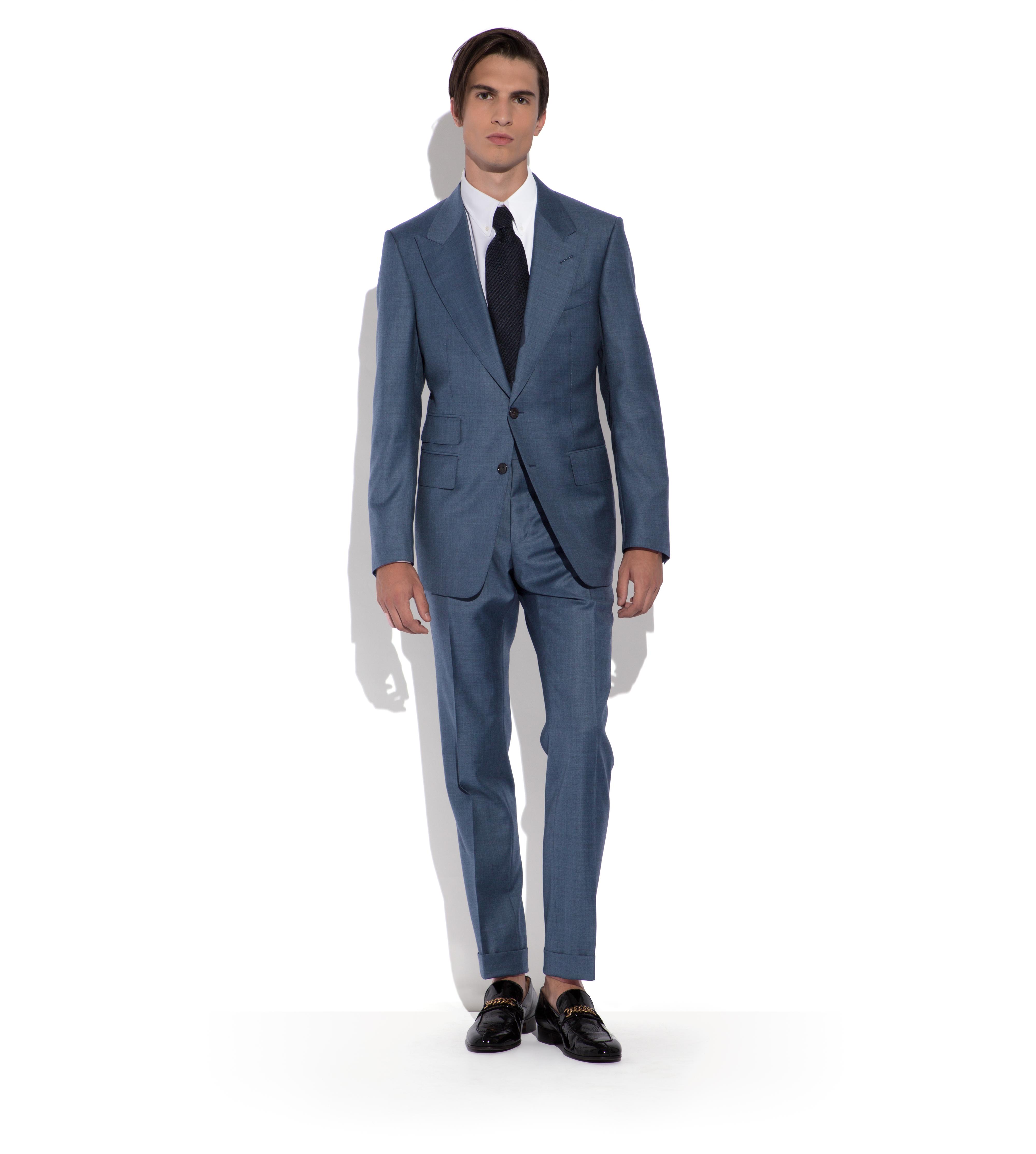 tom ford blue suit