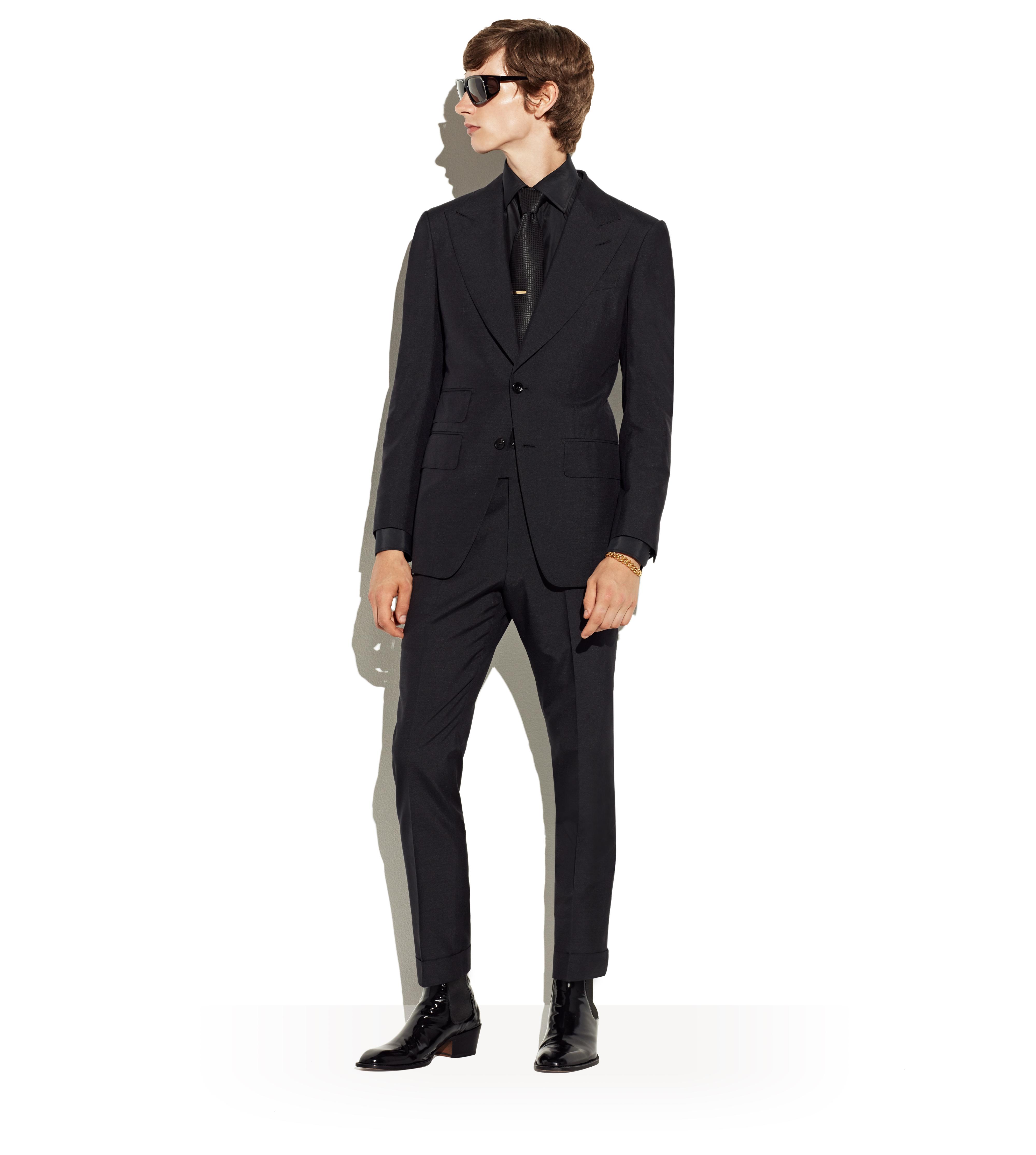 tom ford all black suit