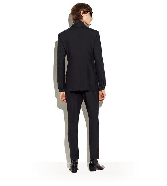 black silk shelton suit