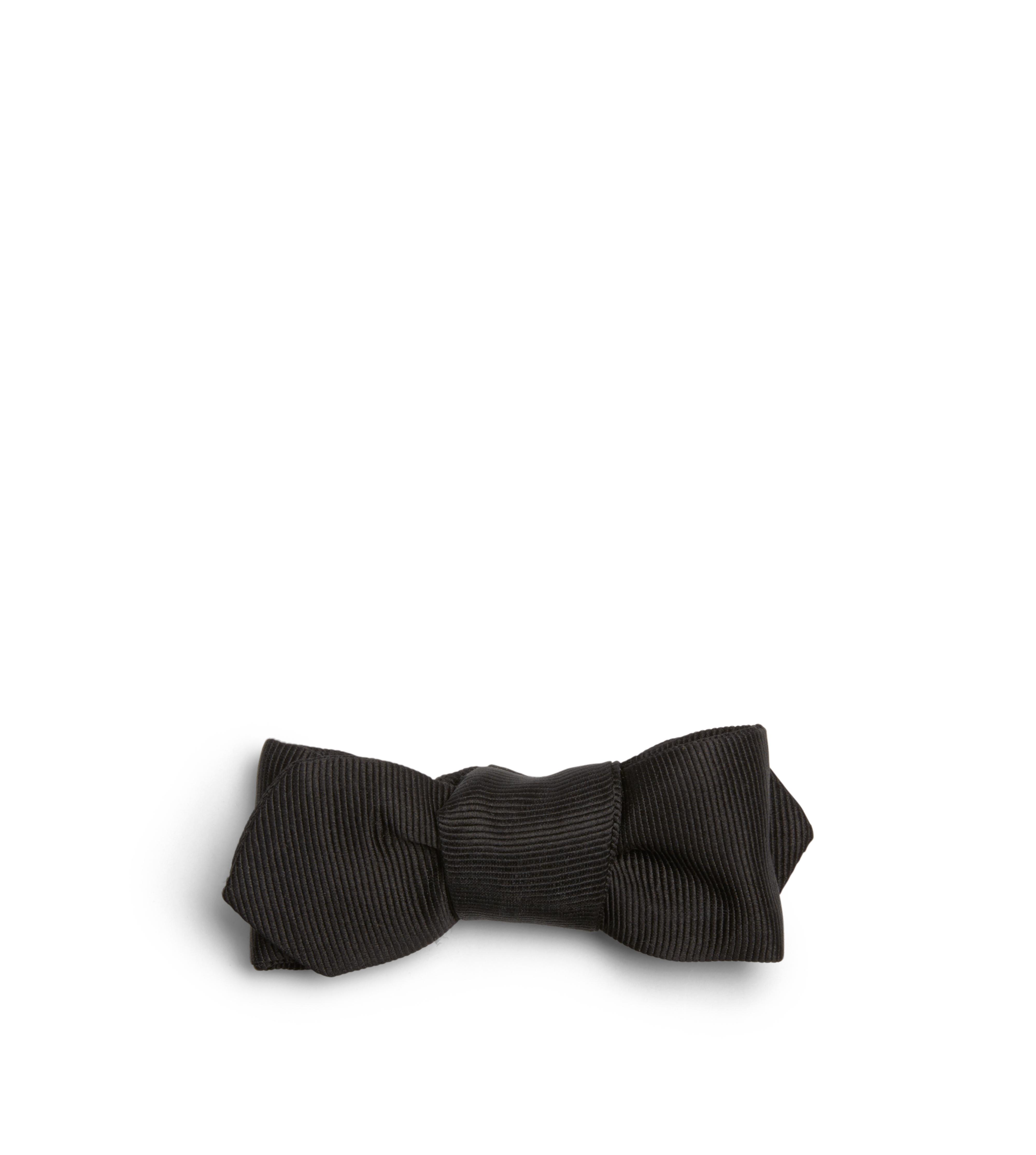 black and tan bow tie