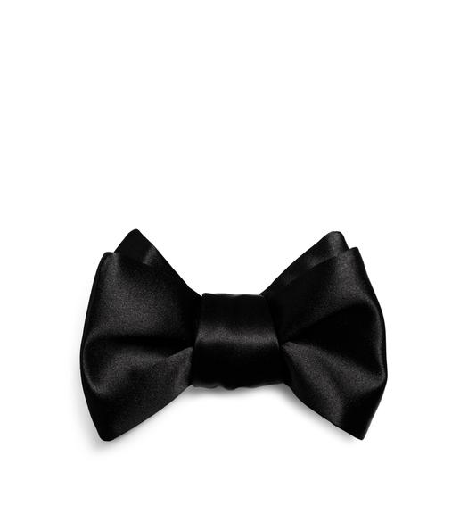SATIN CLASSIC PRE-TIED EVENING BOW TIE