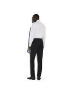 BLACK MOHAIR O'CONNOR EVENING TROUSERS C thumbnail