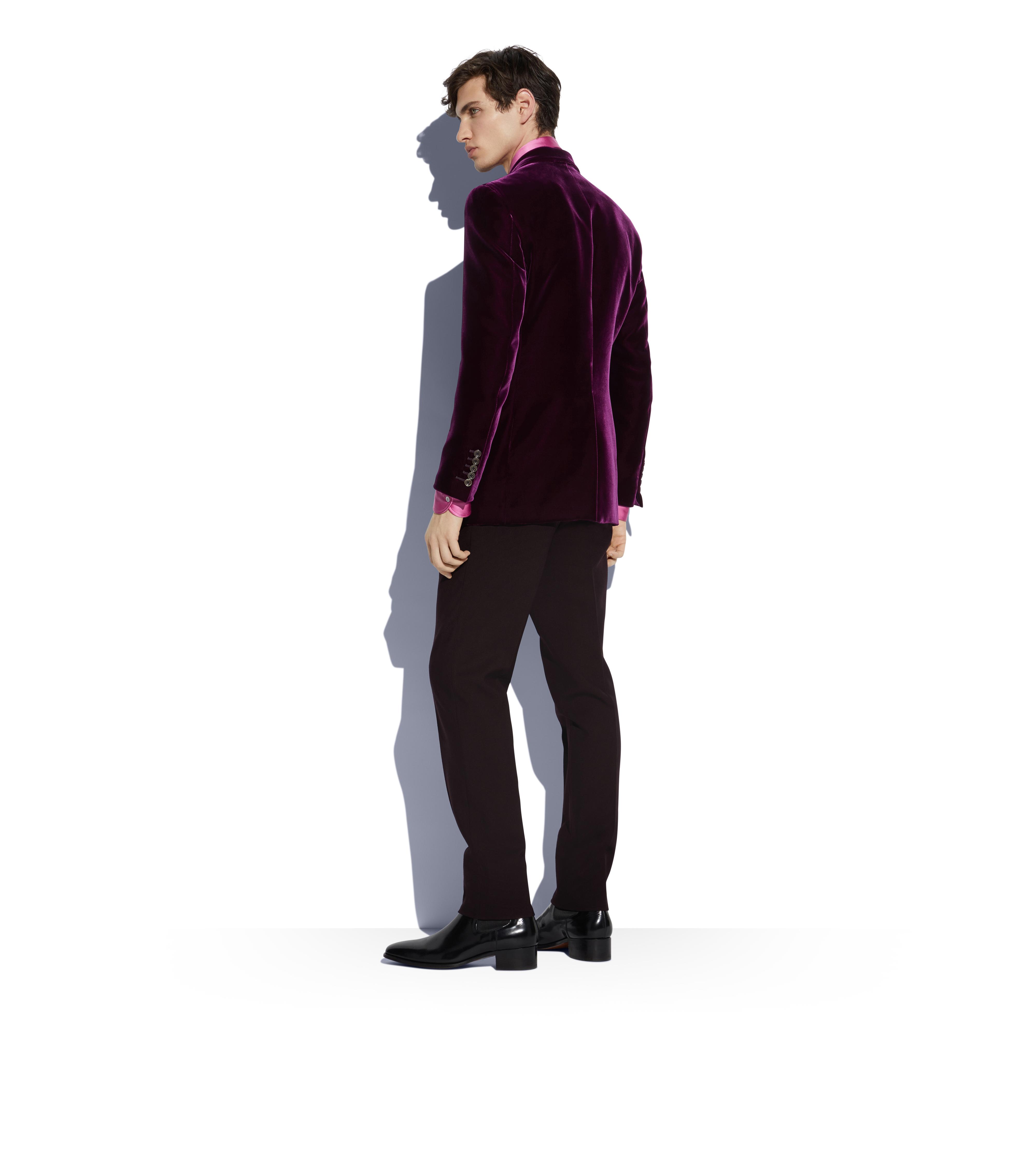 WOOL MOHAIR TWILL ATTICUS TROUSER C thumbnail