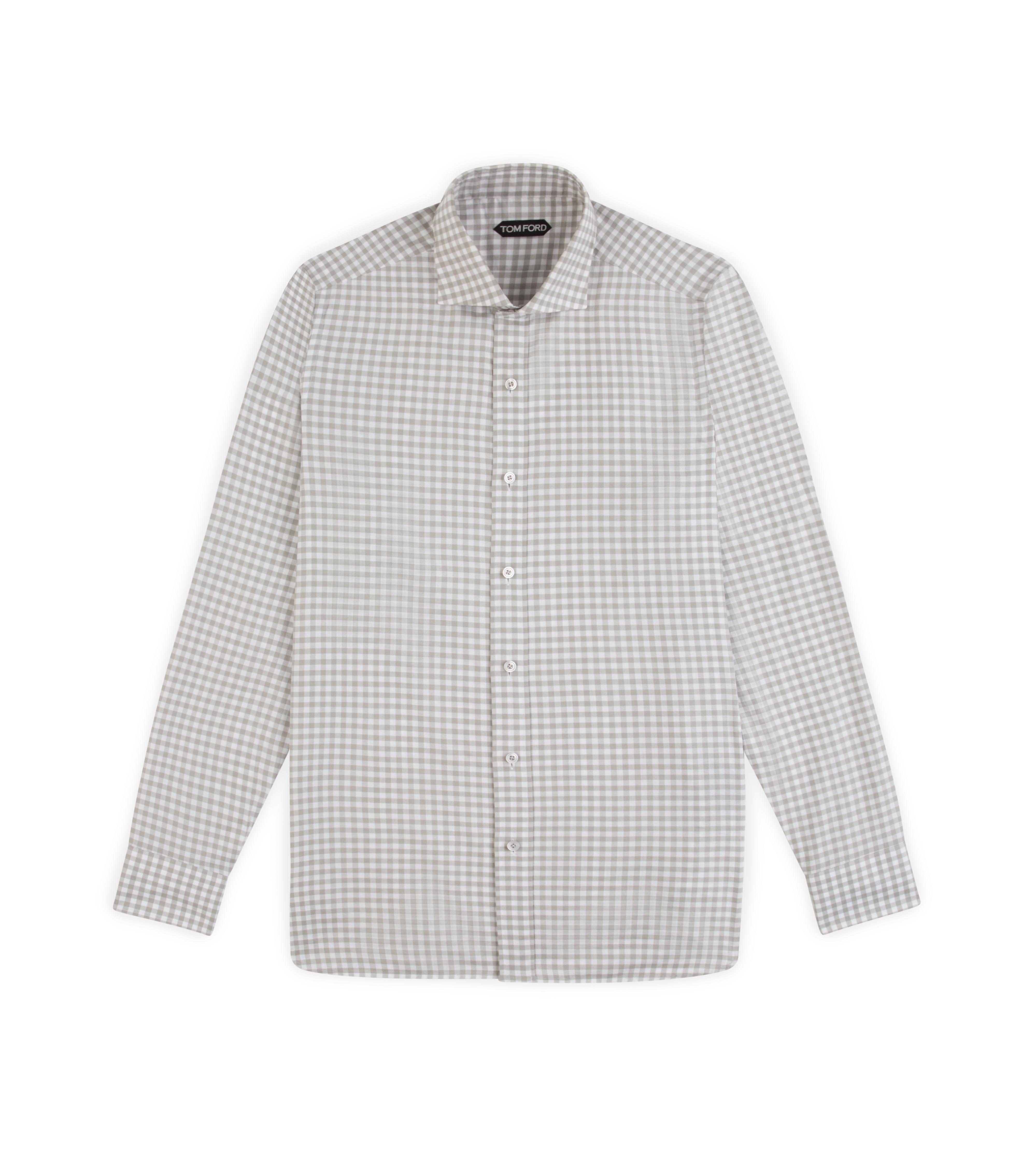 GINGHAM CLASSIC FIT SHIRT