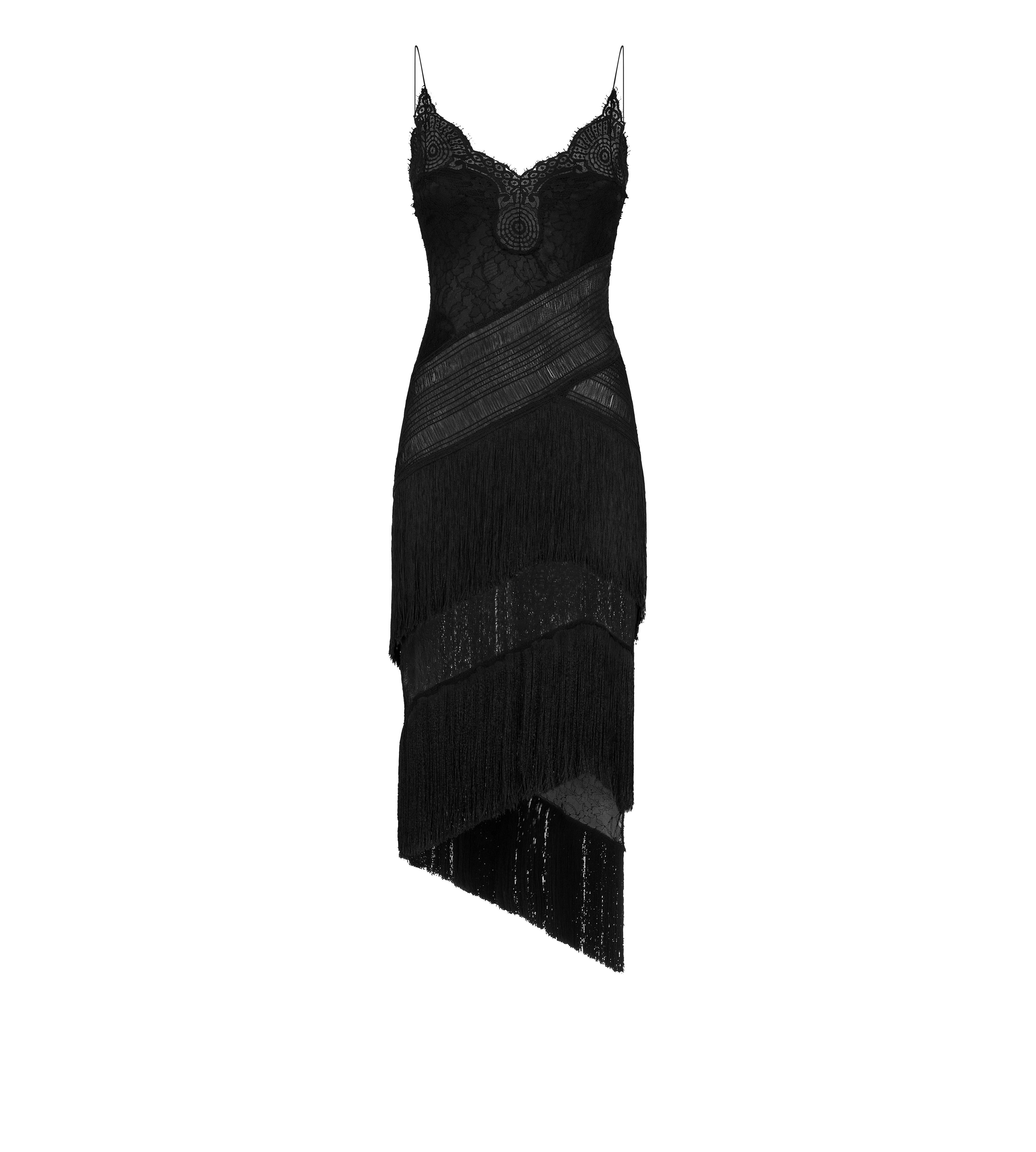 LACE & SILK SATIN SLEEVELESS COCKTAIL DRESS