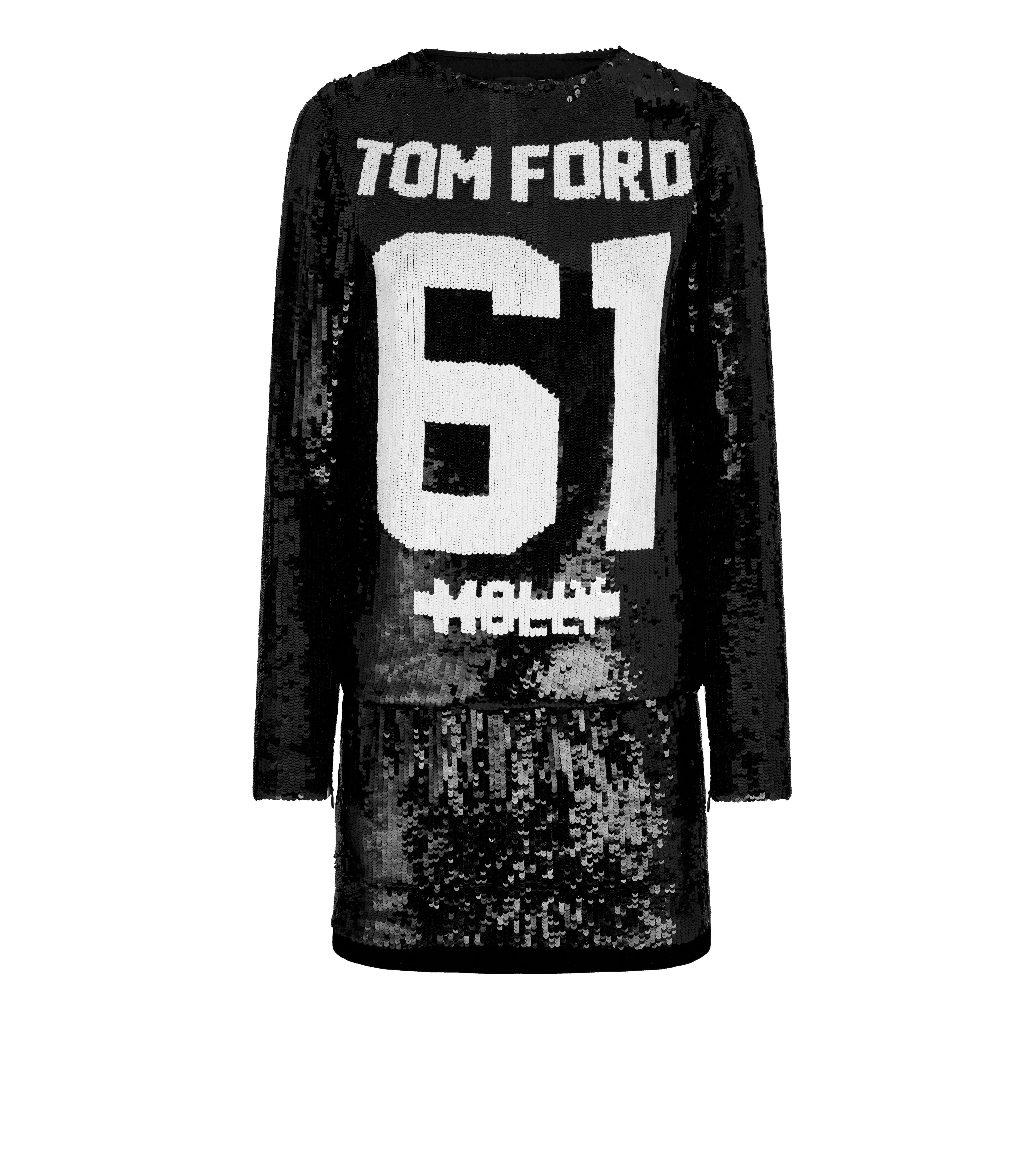 ⚡sold 🔥️1 day sale Tom Ford sequin jersey dress