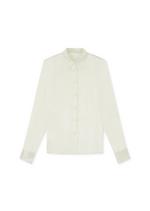 STRETCH CHARMEUSE CLASSIC FITTED SHIRT A thumbnail