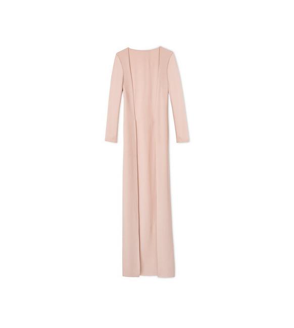 Double Georgette Floor Length Cardigan