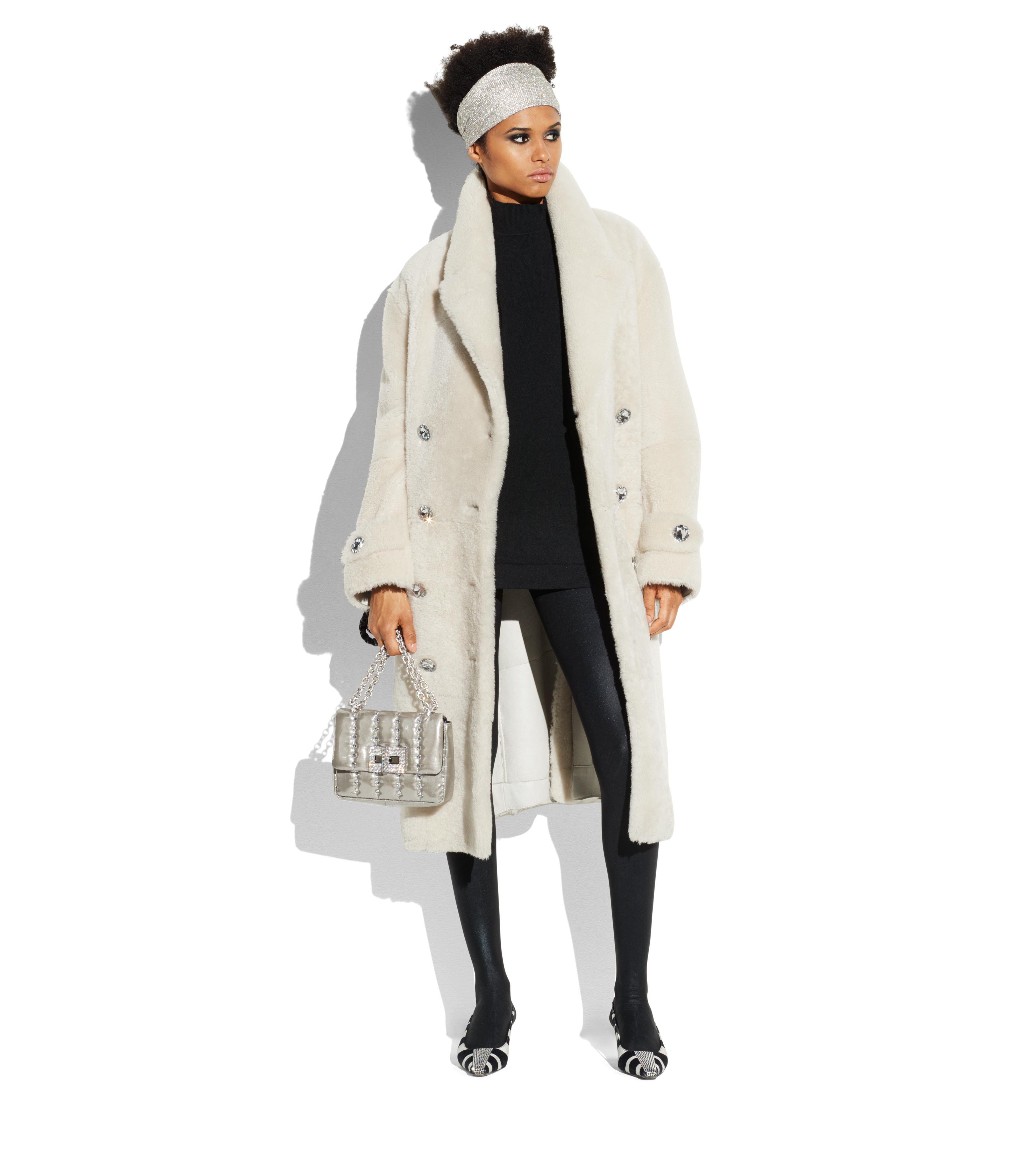 teddy shearling coat