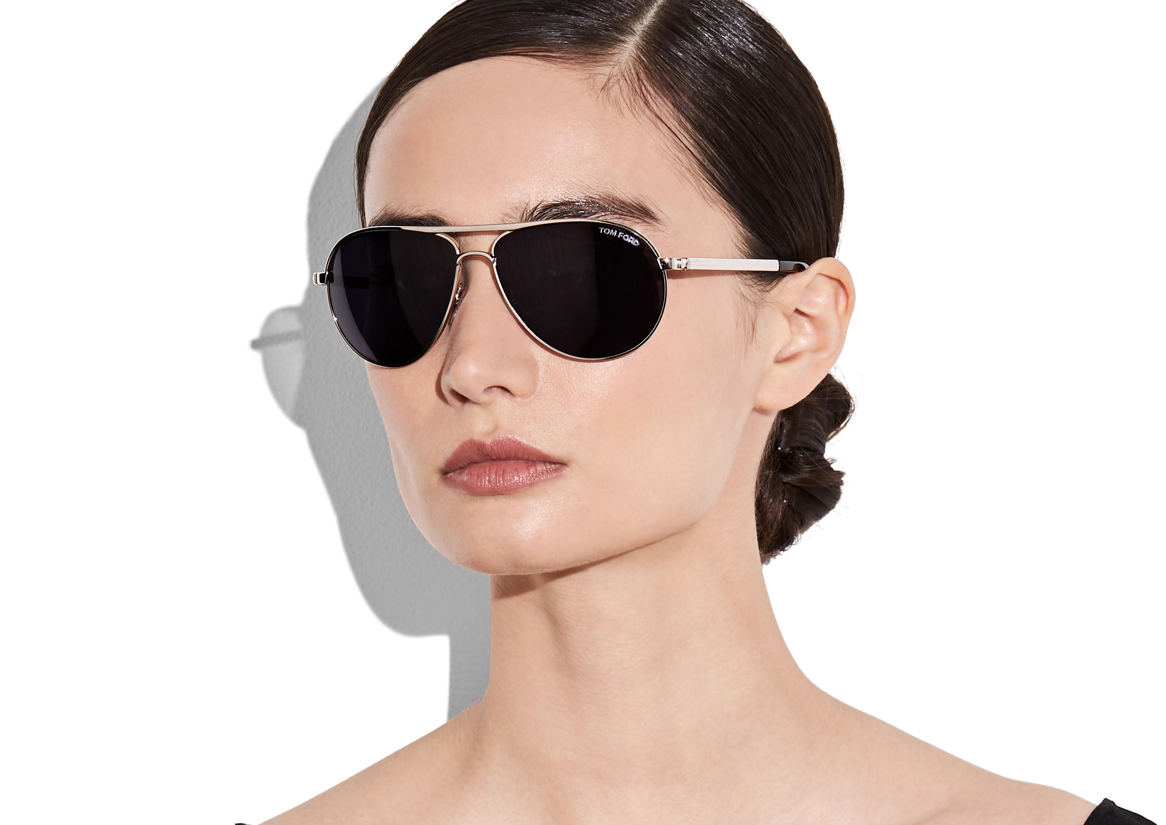 Top 48+ imagen tom ford women’s aviator sunglasses