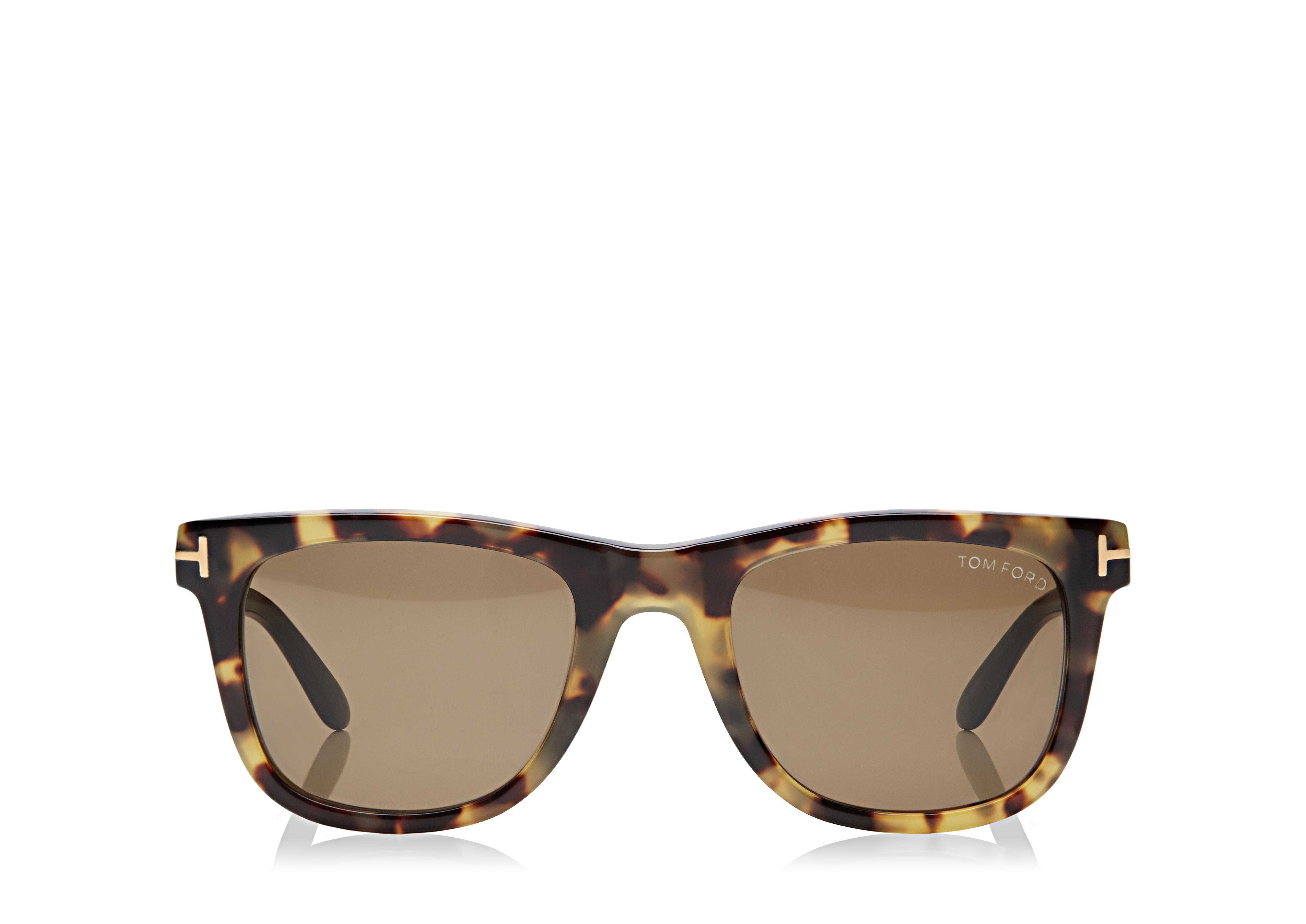 tom ford leo square sunglasses