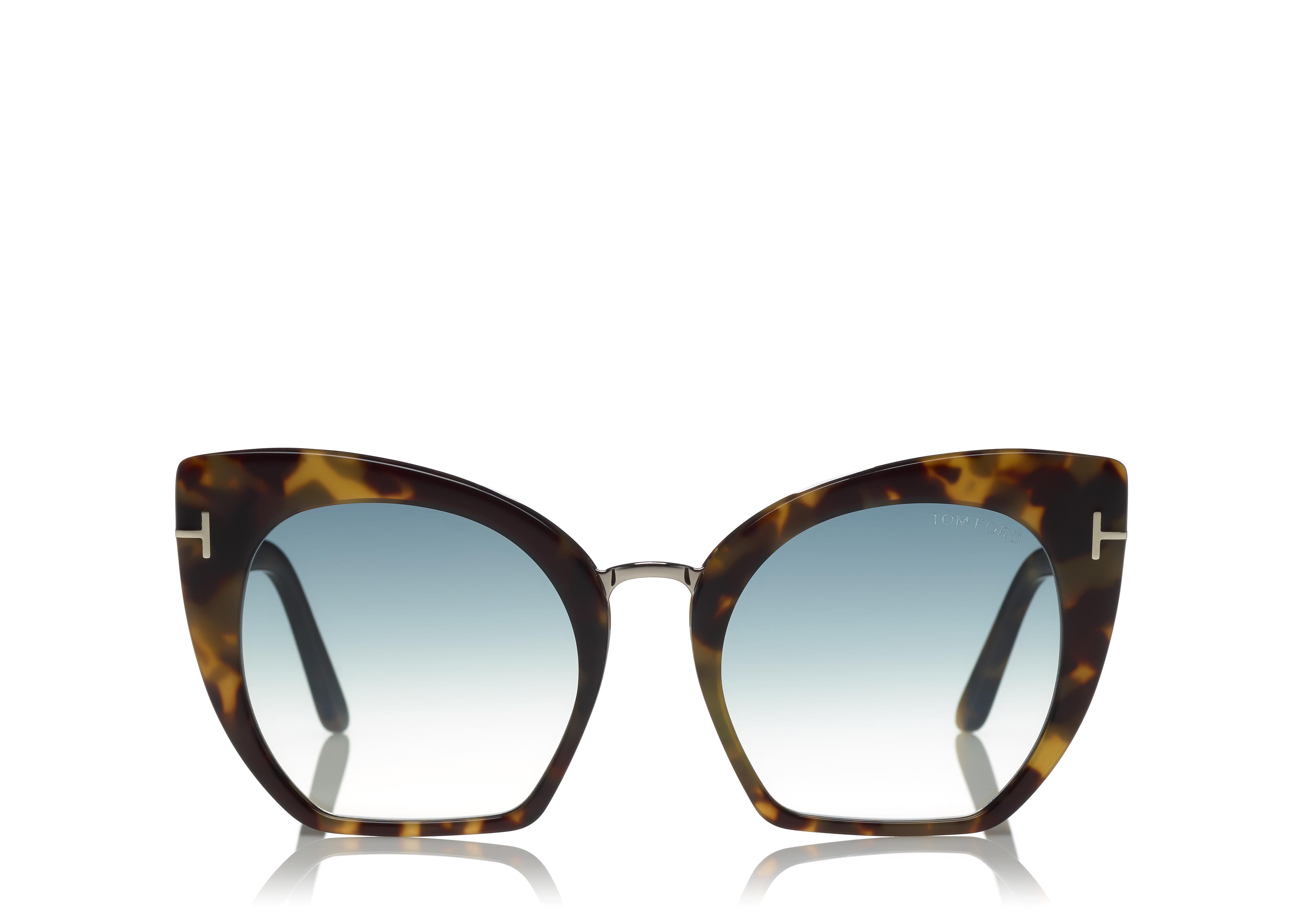 tom ford savannah 55mm clubmaster sunglasses