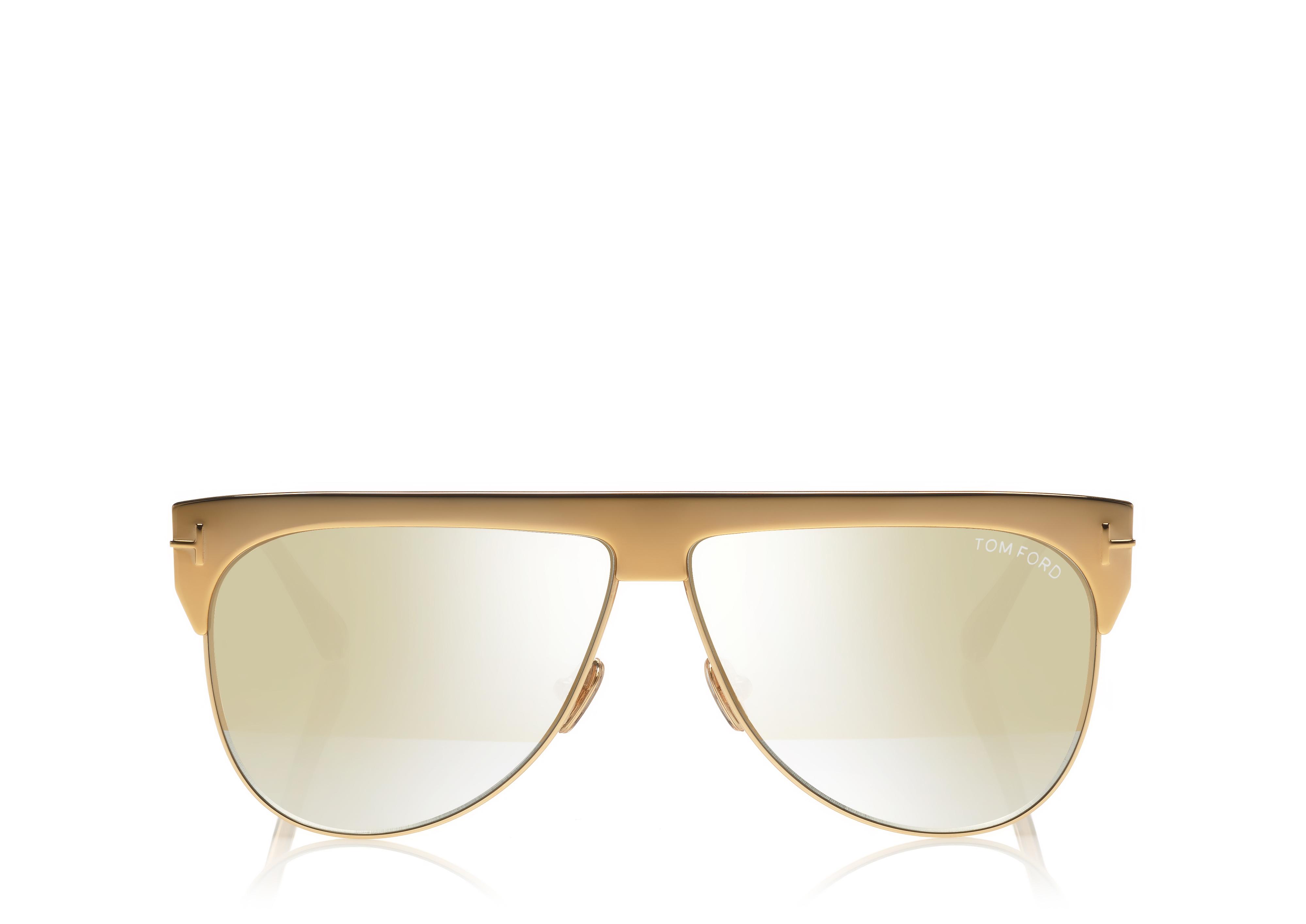 Tom Ford WINTER GOLD PLATED SUNGLASSES 