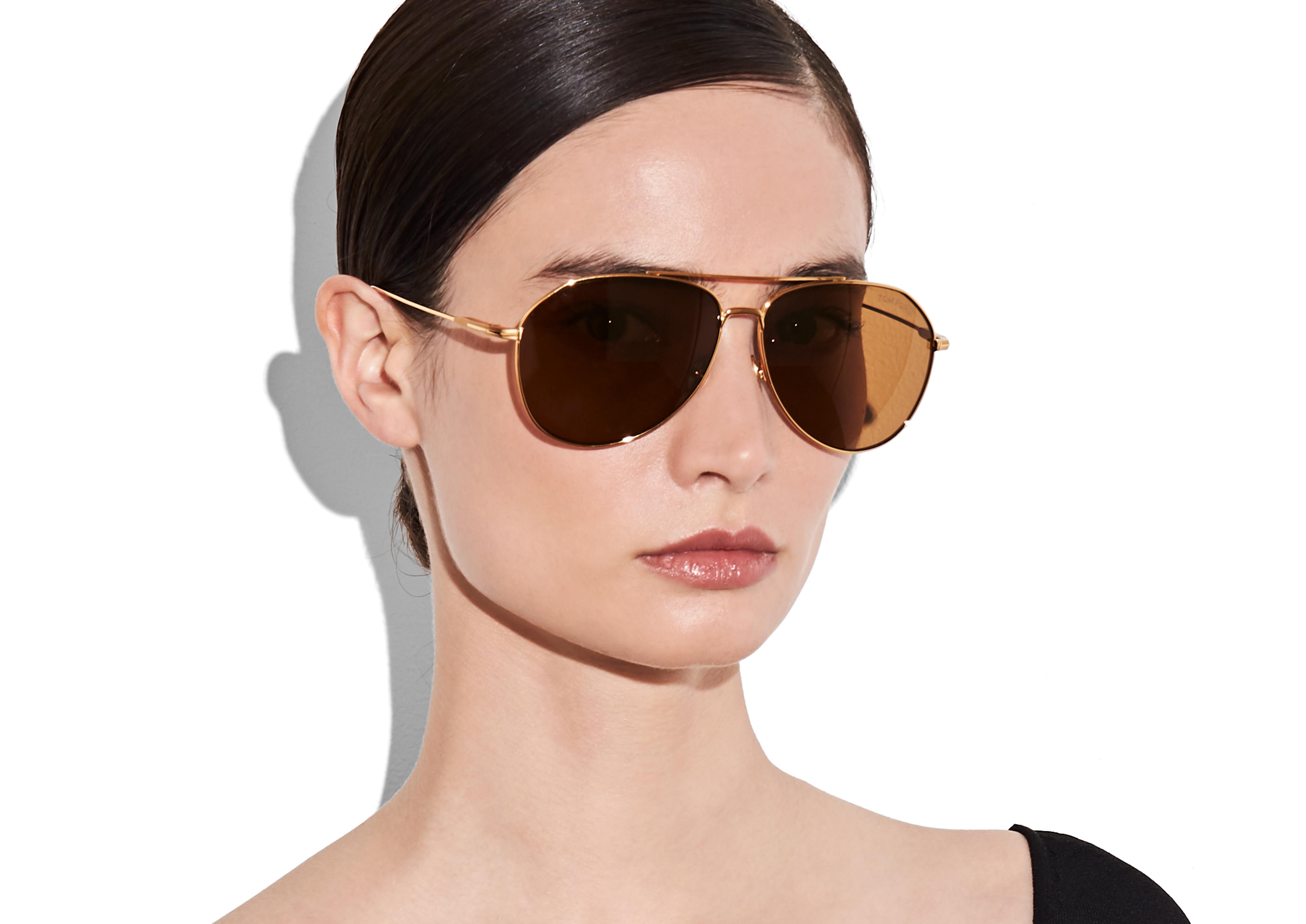 Arriba 94+ imagen tom ford 62mm pilot cyrus sunglasses