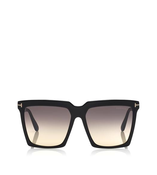 Tom Ford Sunglasses Ft0690 in Grey-Black Womens Sunglasses Tom Ford Sunglasses Black - Save 2% 