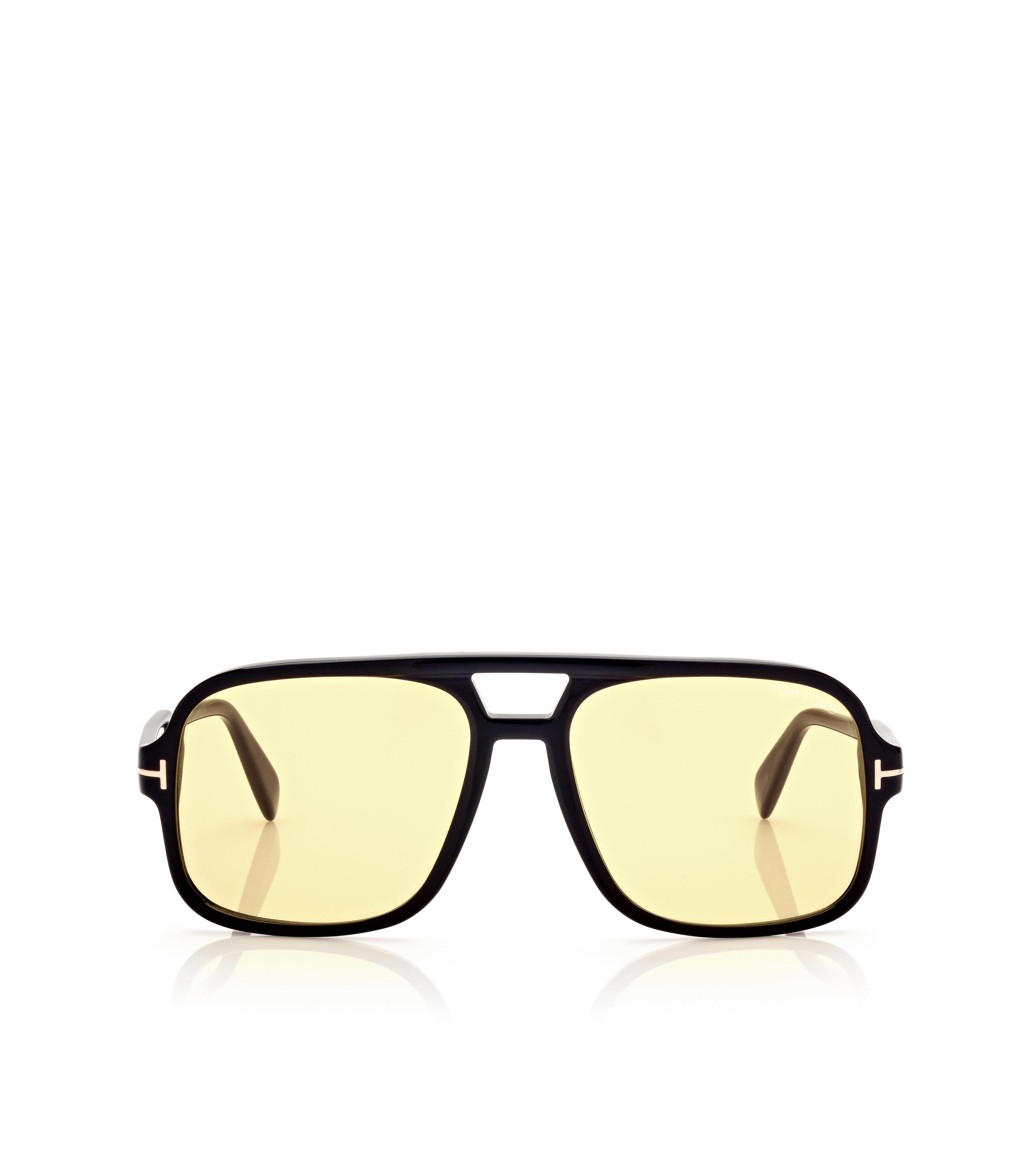 Introducir 72+ imagen tom ford glasses yellow