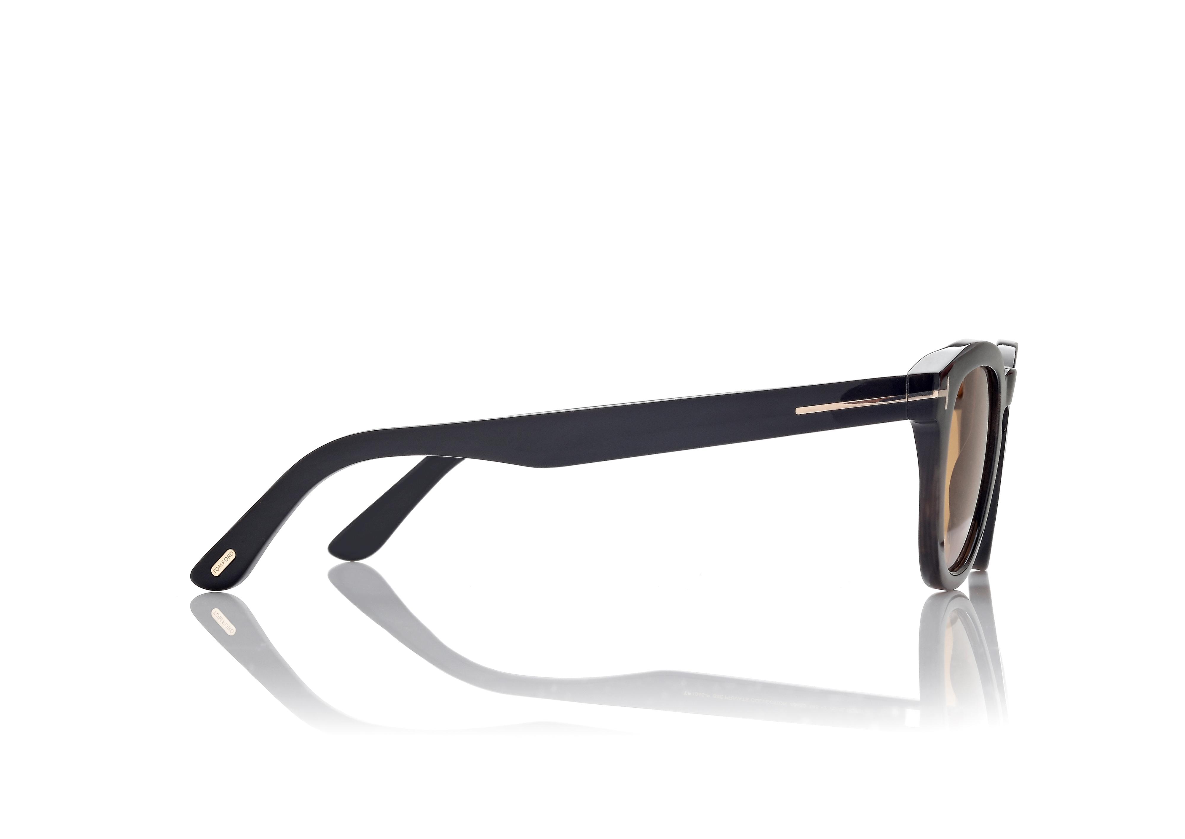 SOFT ROUND HORN SUNGLASSES C thumbnail