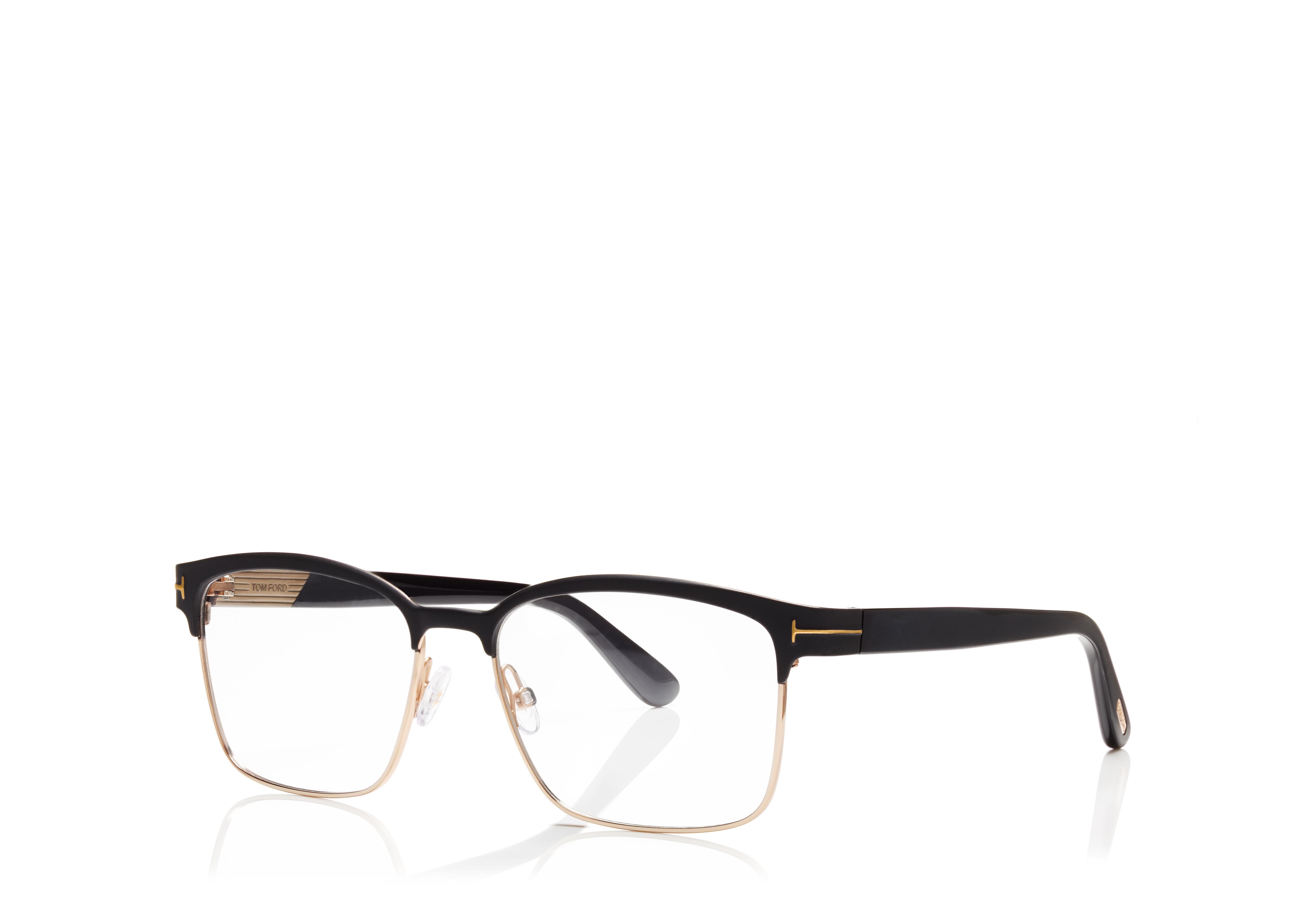 Glad handicap besøg Tom Ford SQUARE METAL OPTICAL FRAME | TomFord.com