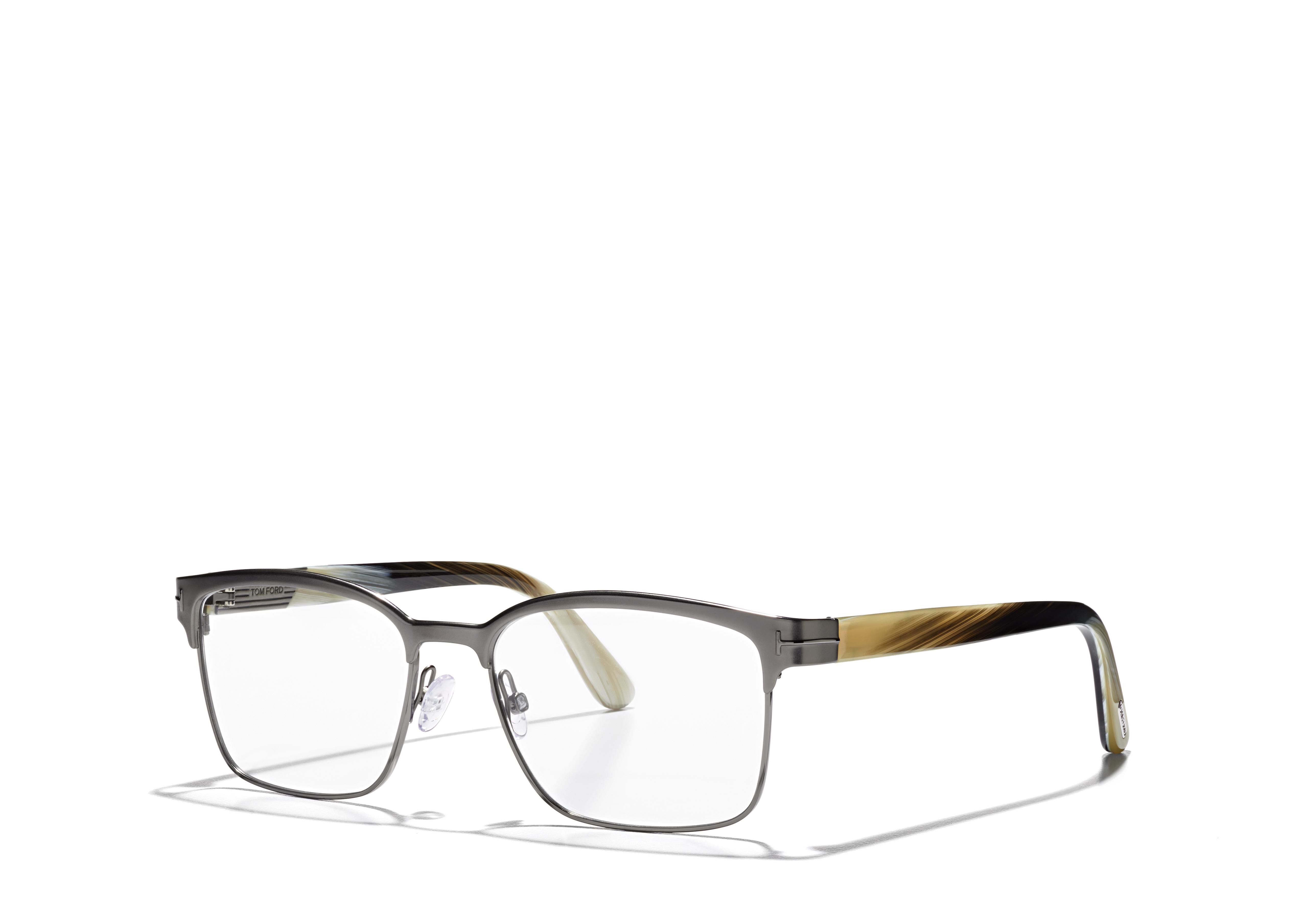 Tom Ford SQUARE METAL OPTICAL FRAME 