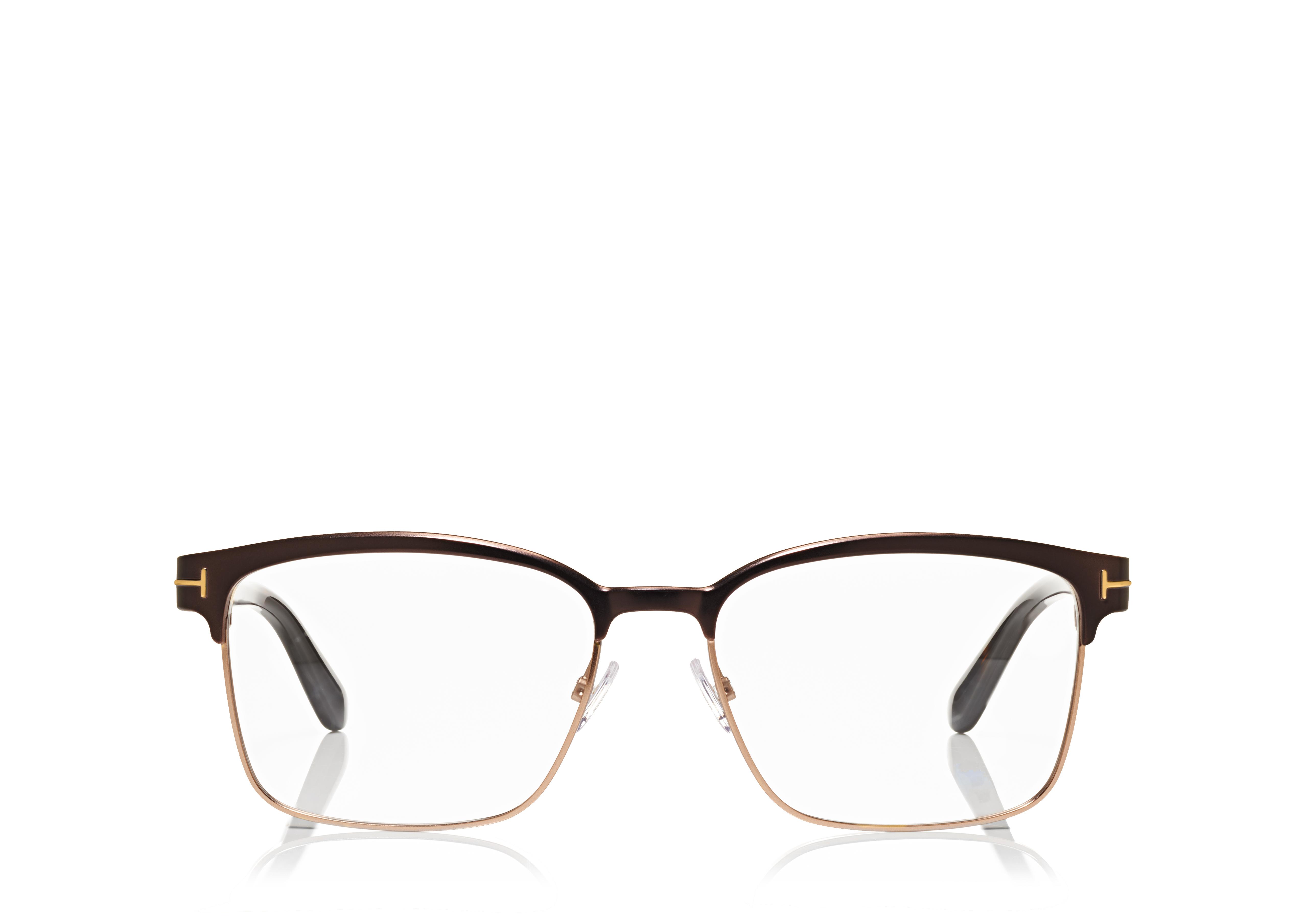 Tom Ford SQUARE METAL OPTICAL FRAME 